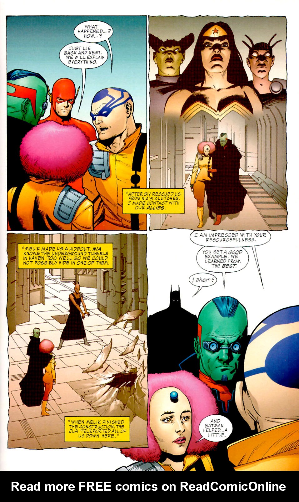 Read online JLA/Haven: Anathema comic -  Issue # Full - 20