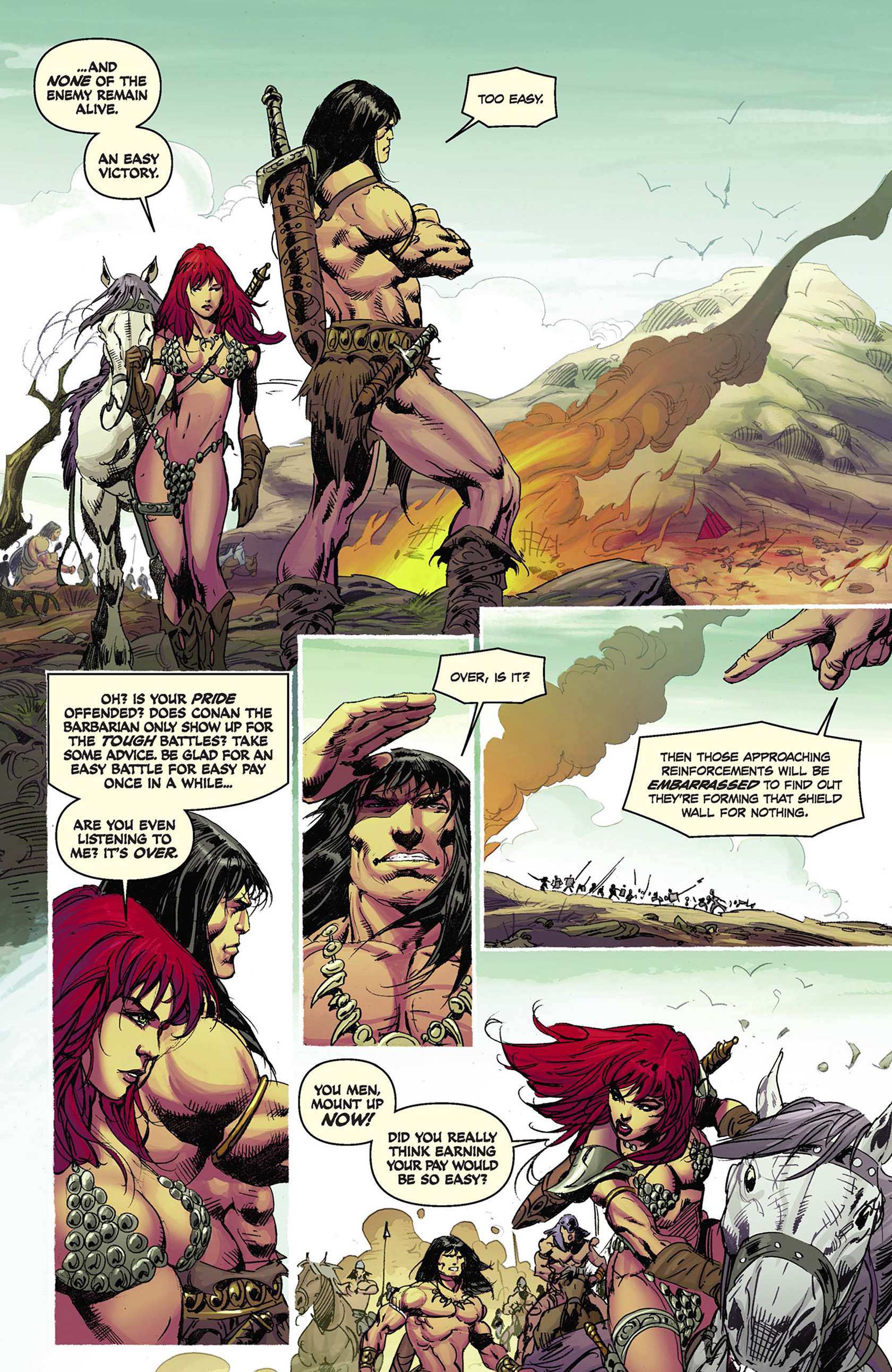 Read online Red Sonja/Conan comic -  Issue #2 - 13