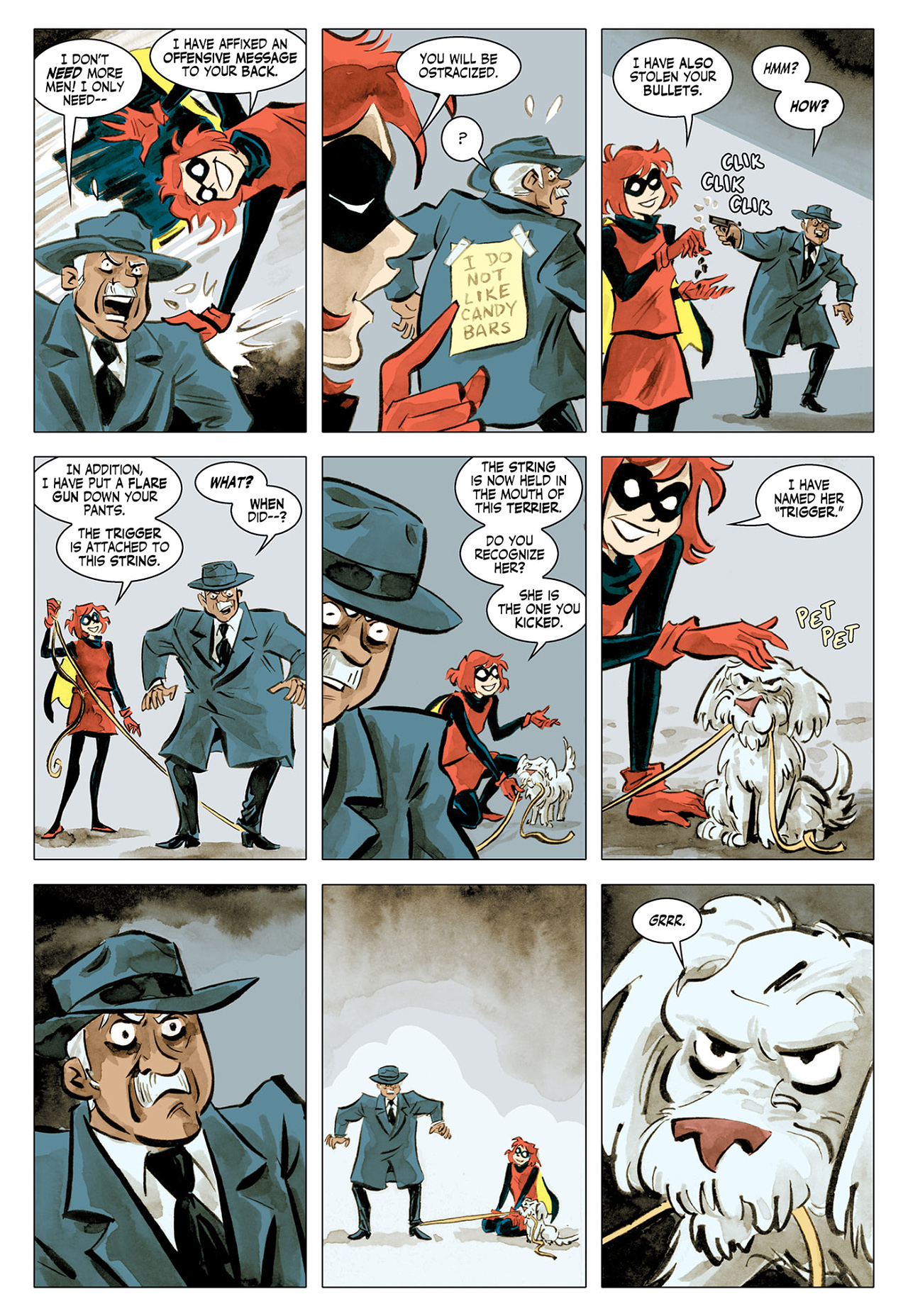 Read online Bandette (2012) comic -  Issue #22 - 17