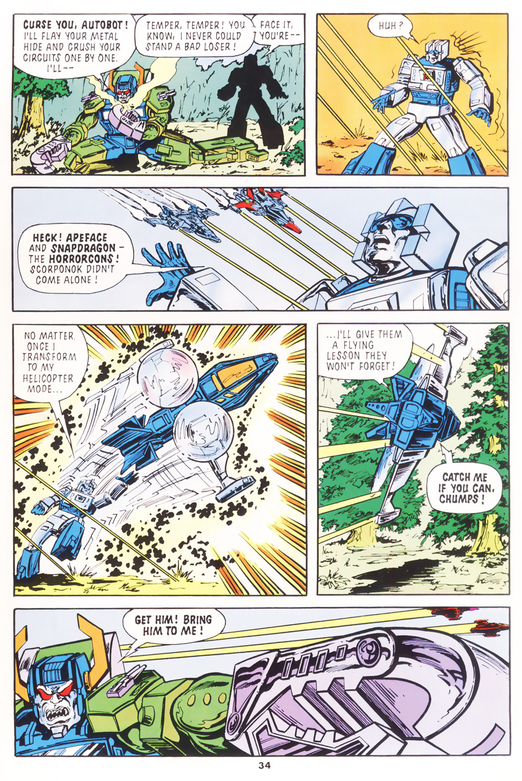 Read online The Transformers Annual comic -  Issue #1988 - 32