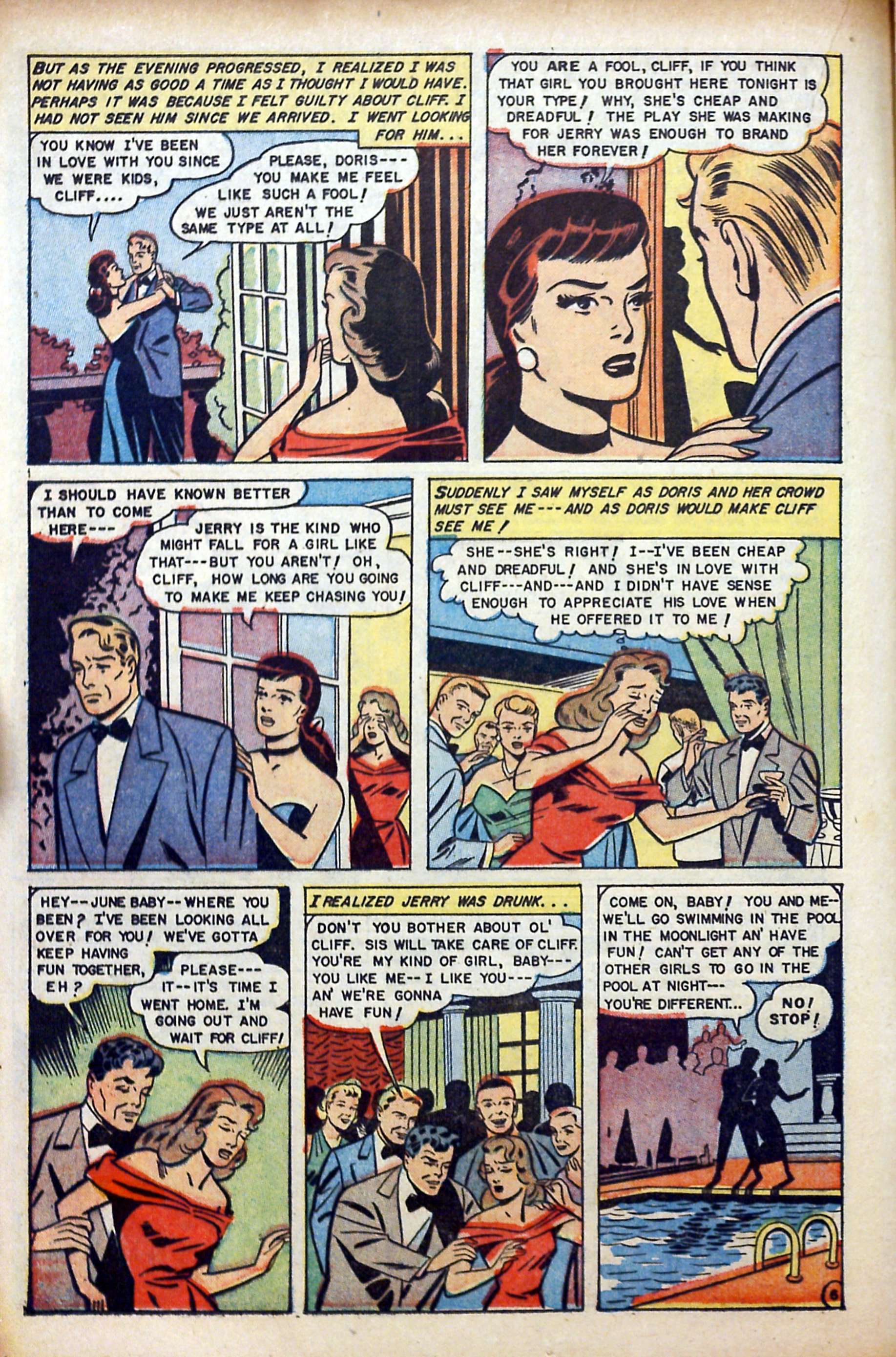 Read online Glamorous Romances comic -  Issue #56 - 16