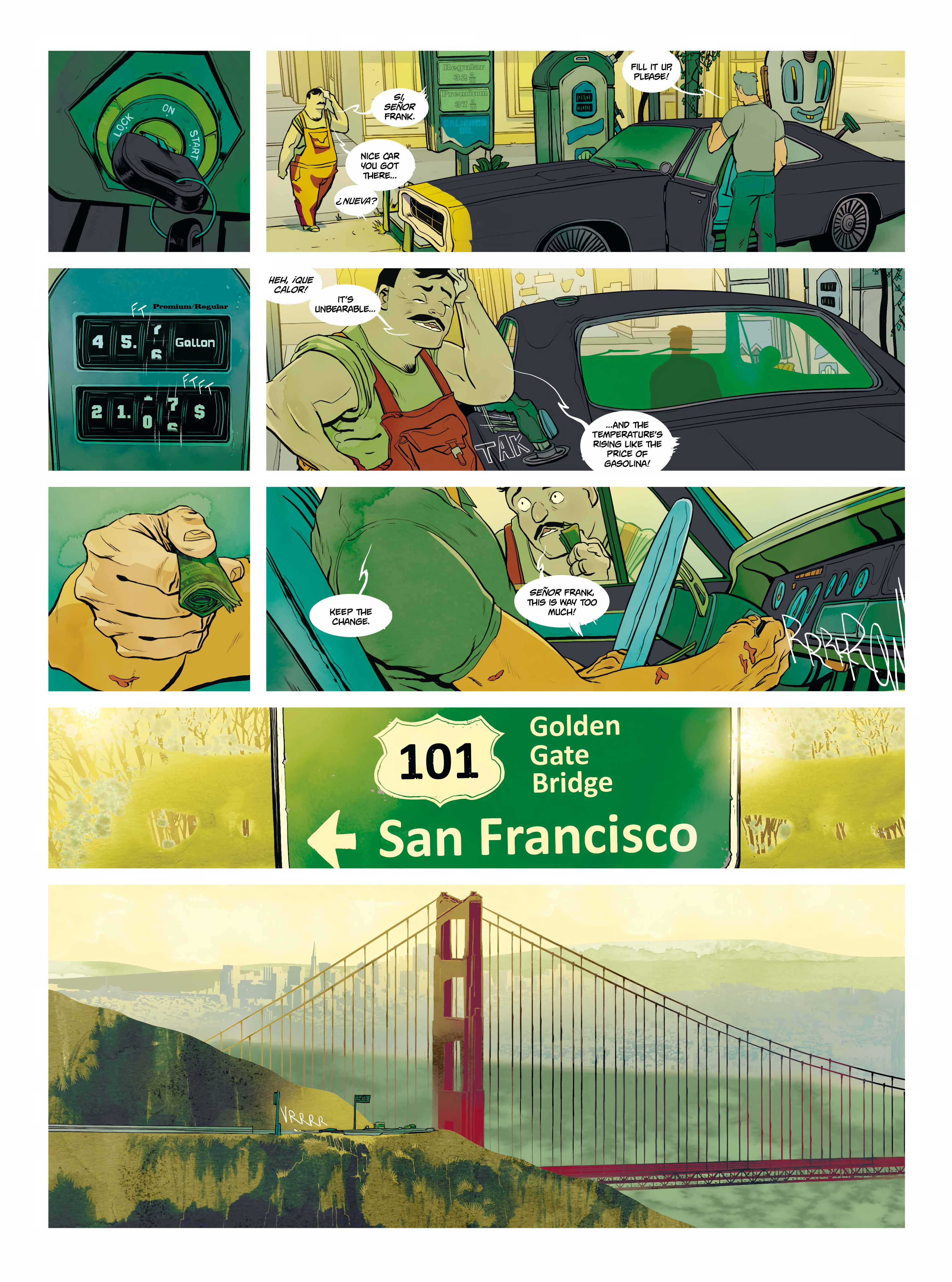 Read online Frank Lee: After Alcatraz comic -  Issue # TPB - 111