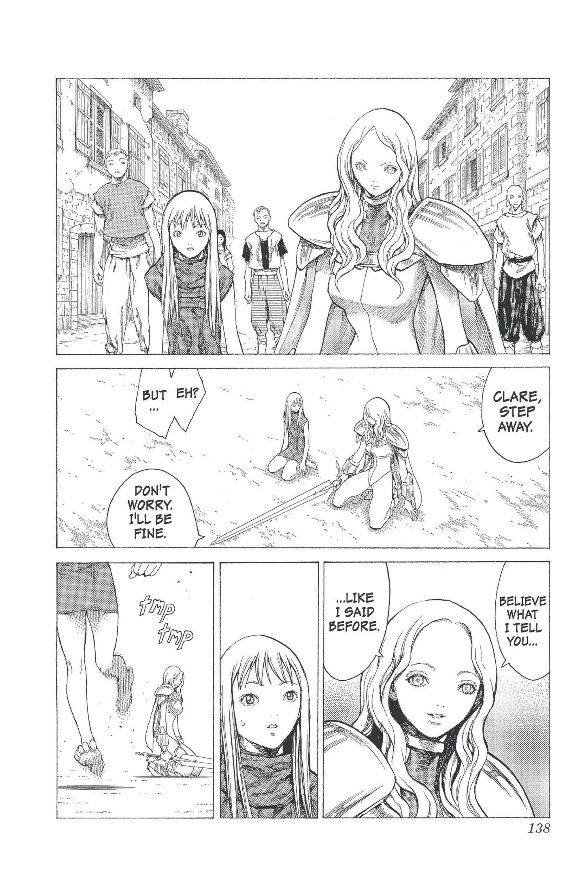 Read online Claymore comic -  Issue #4 - 123