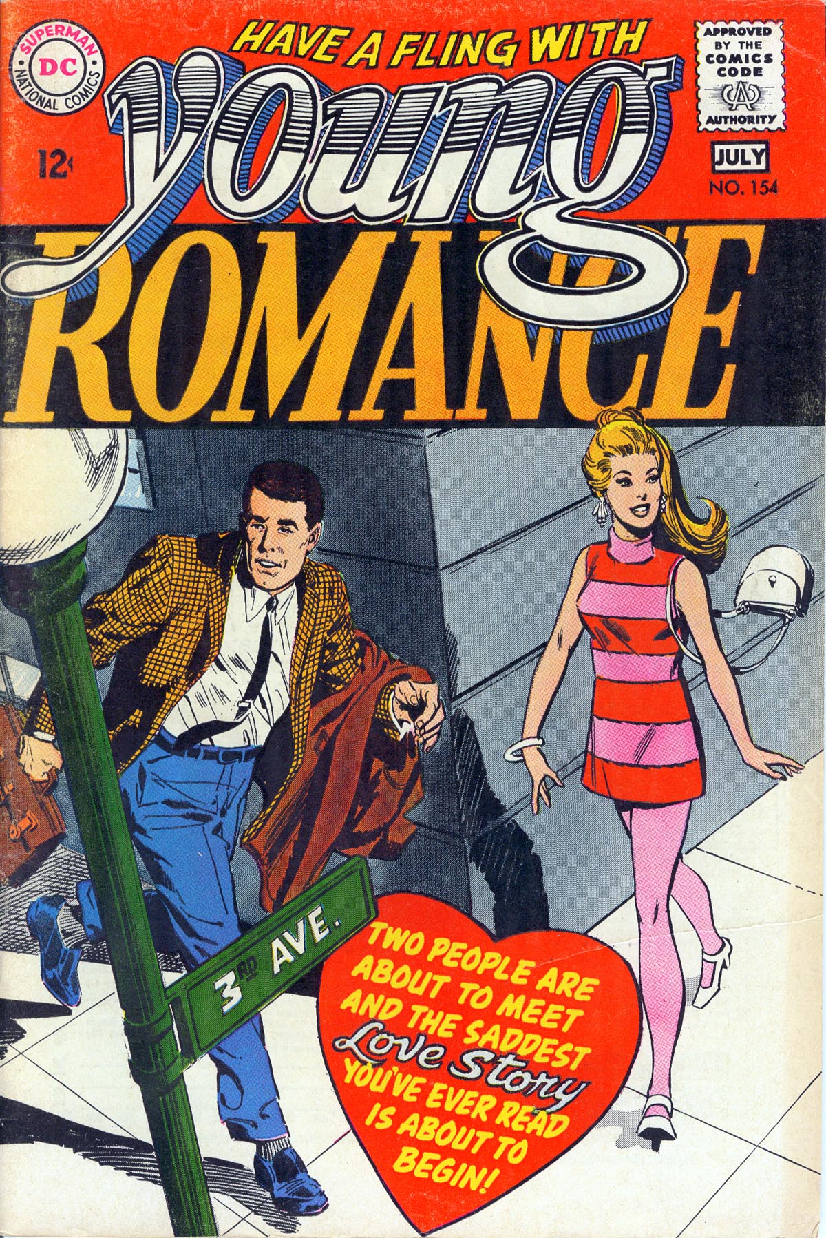 Read online Young Romance comic -  Issue #154 - 1