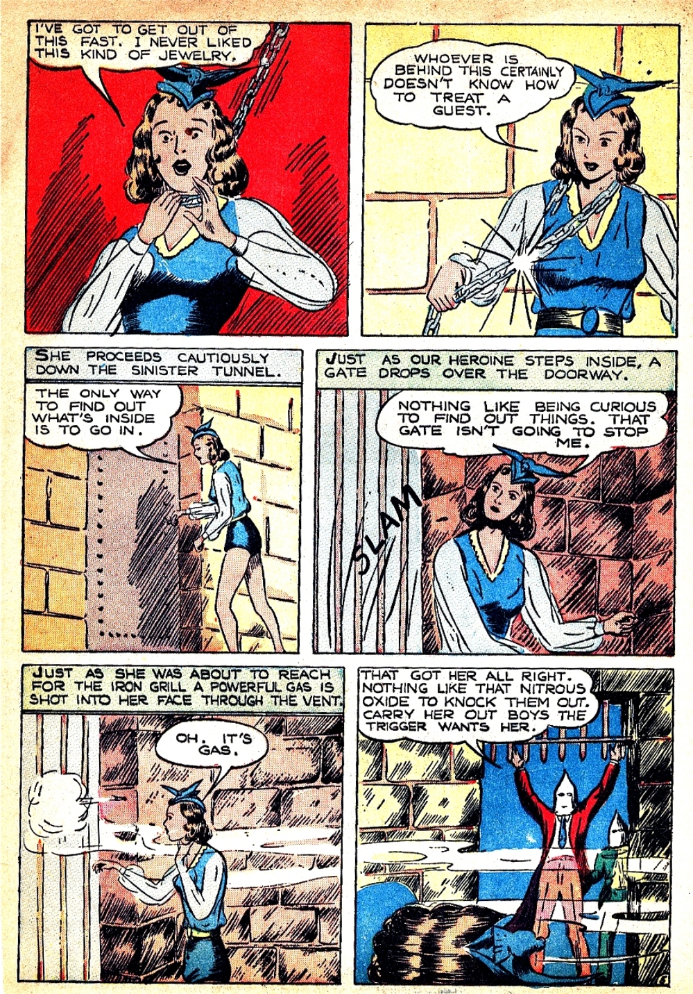 Read online Amazing Man Comics comic -  Issue #26 - 28
