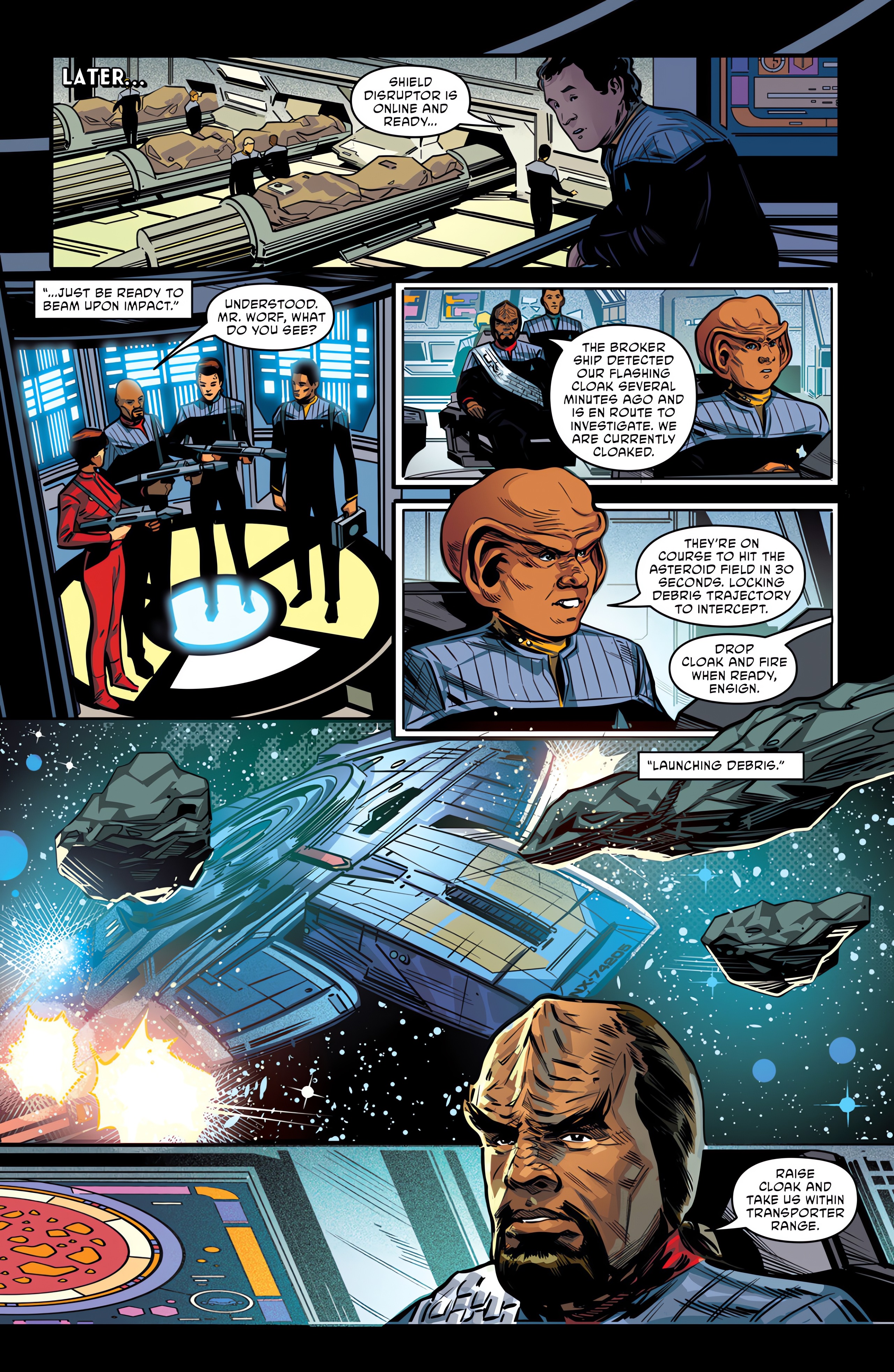 Read online Star Trek: Deep Space Nine - The Dog of War comic -  Issue #4 - 6