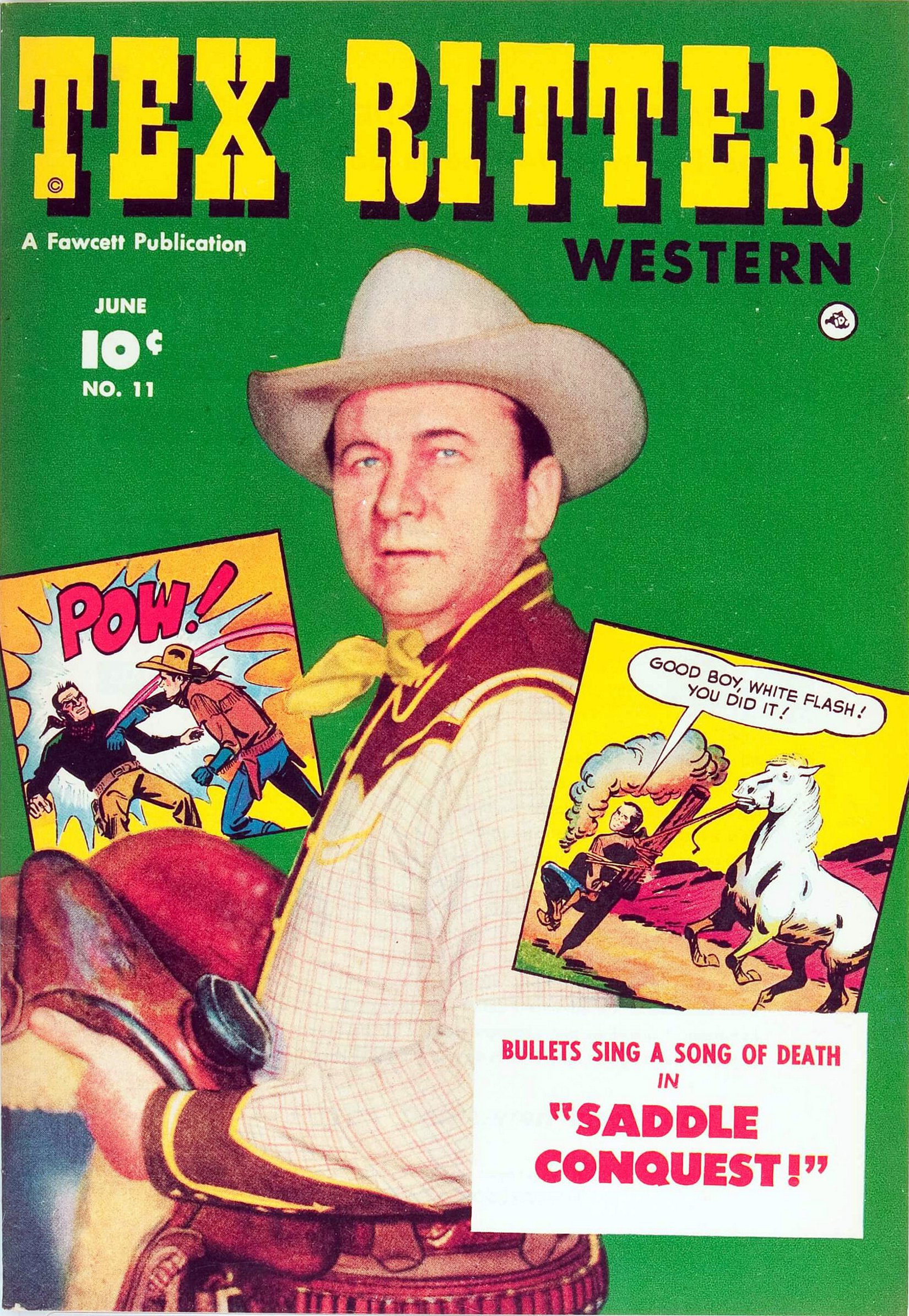 Read online Tex Ritter Western comic -  Issue #11 - 1