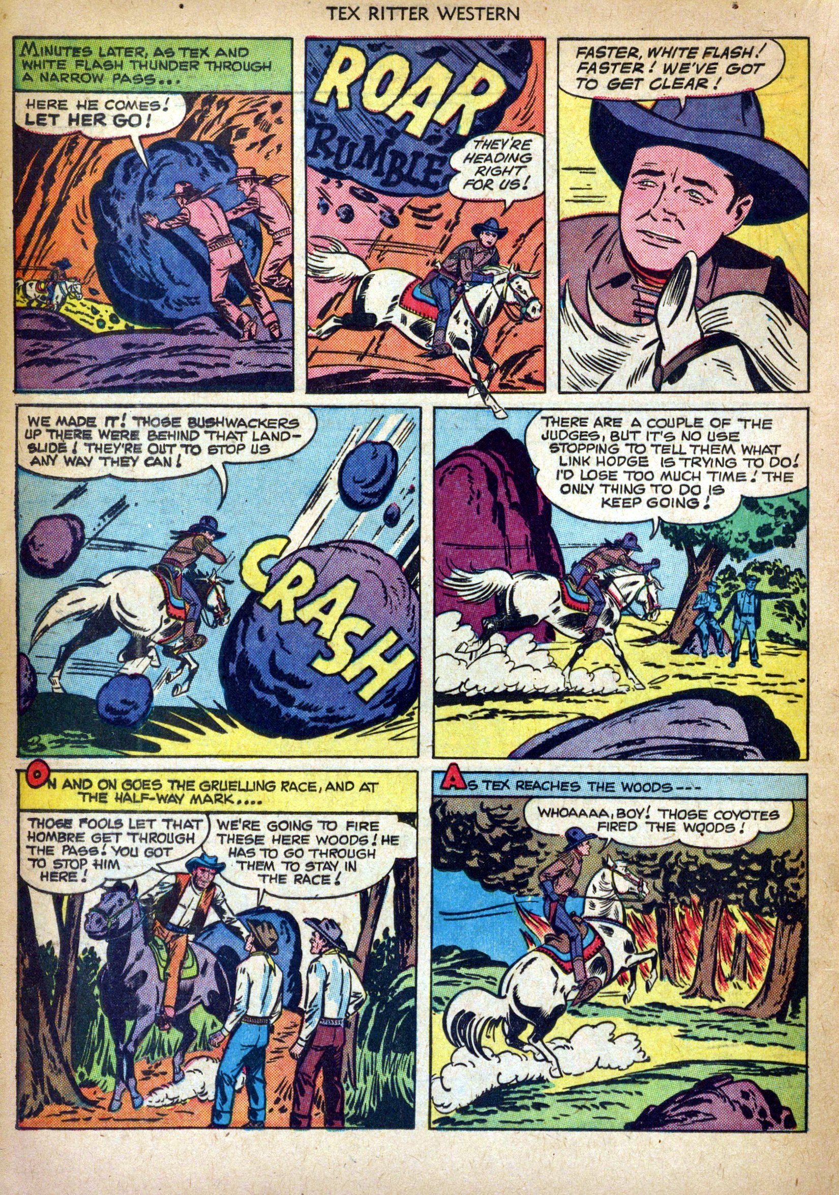 Read online Tex Ritter Western comic -  Issue #4 - 20