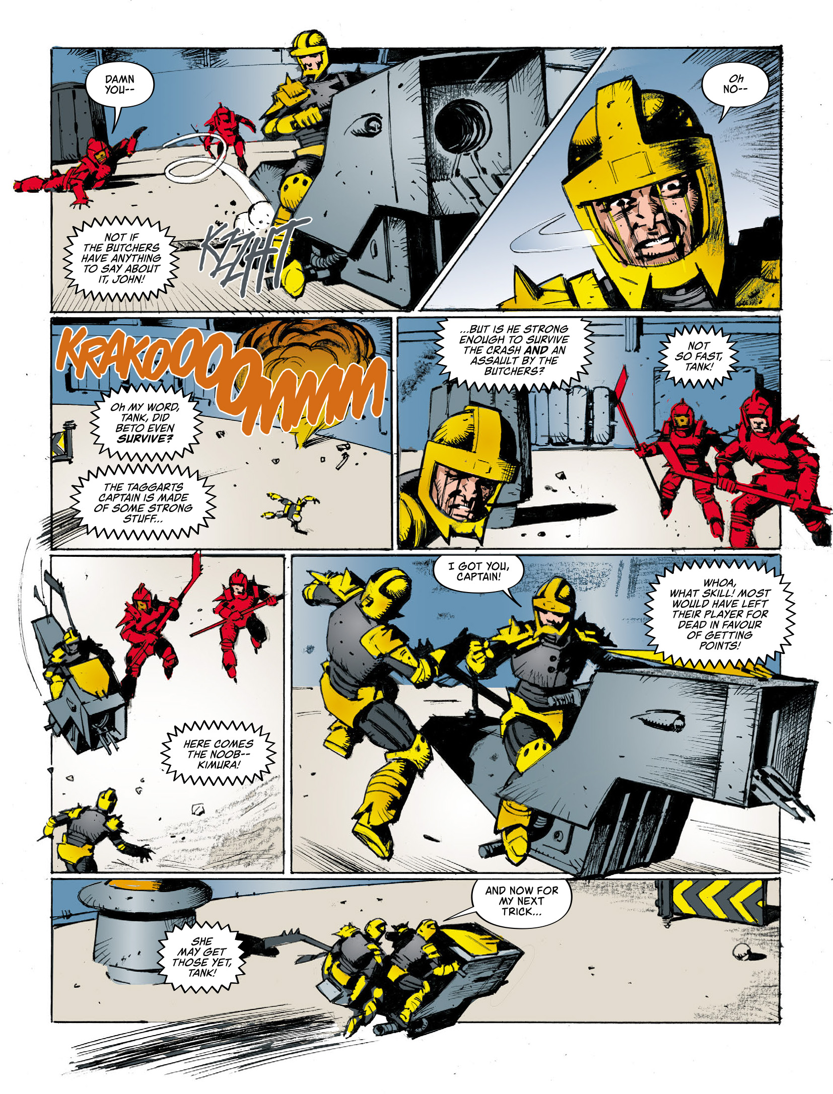 Read online 2000 AD comic -  Issue #2350 - 18