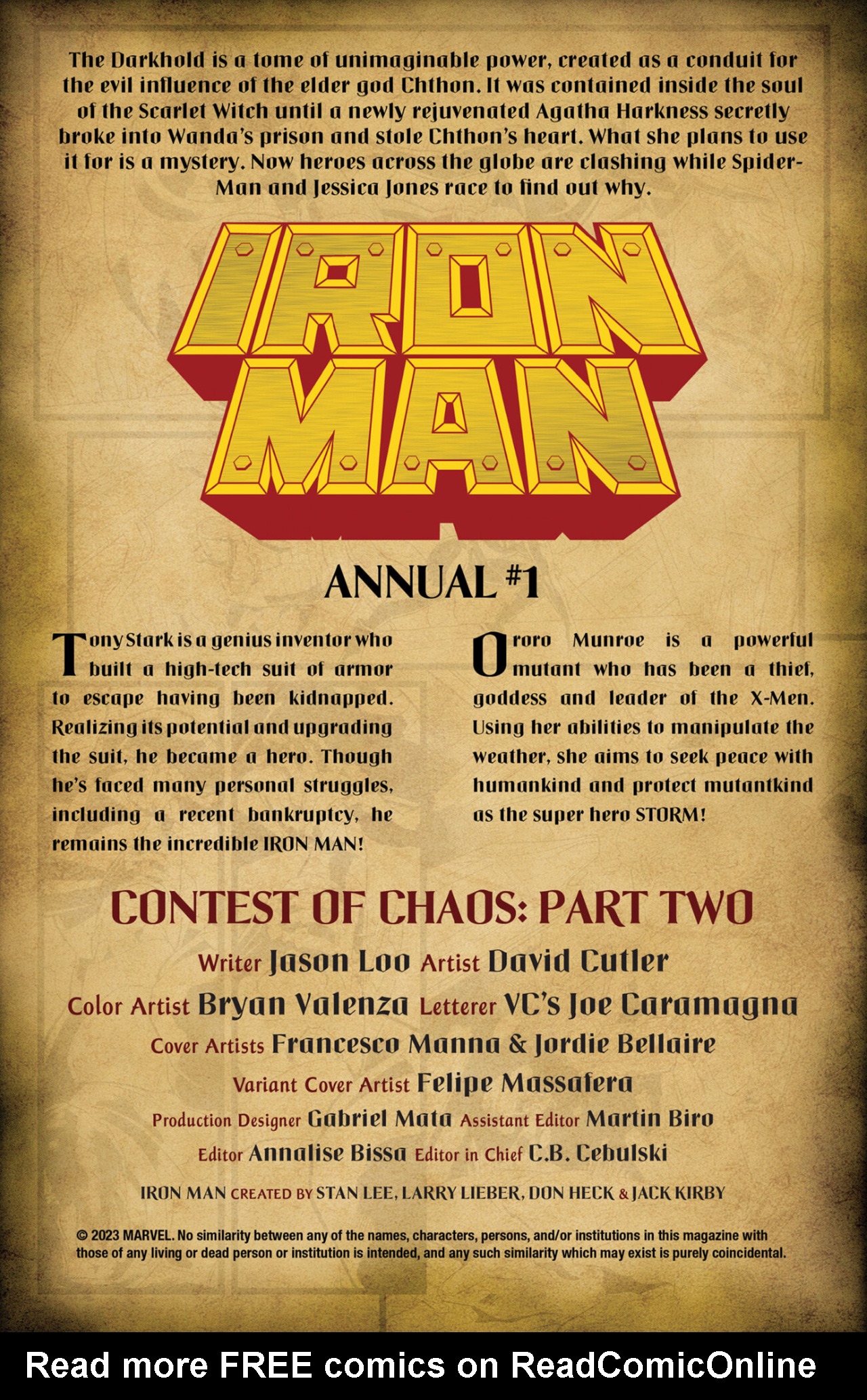 Read online The Invincible Iron Man (2022) comic -  Issue # Annual 1 - 4