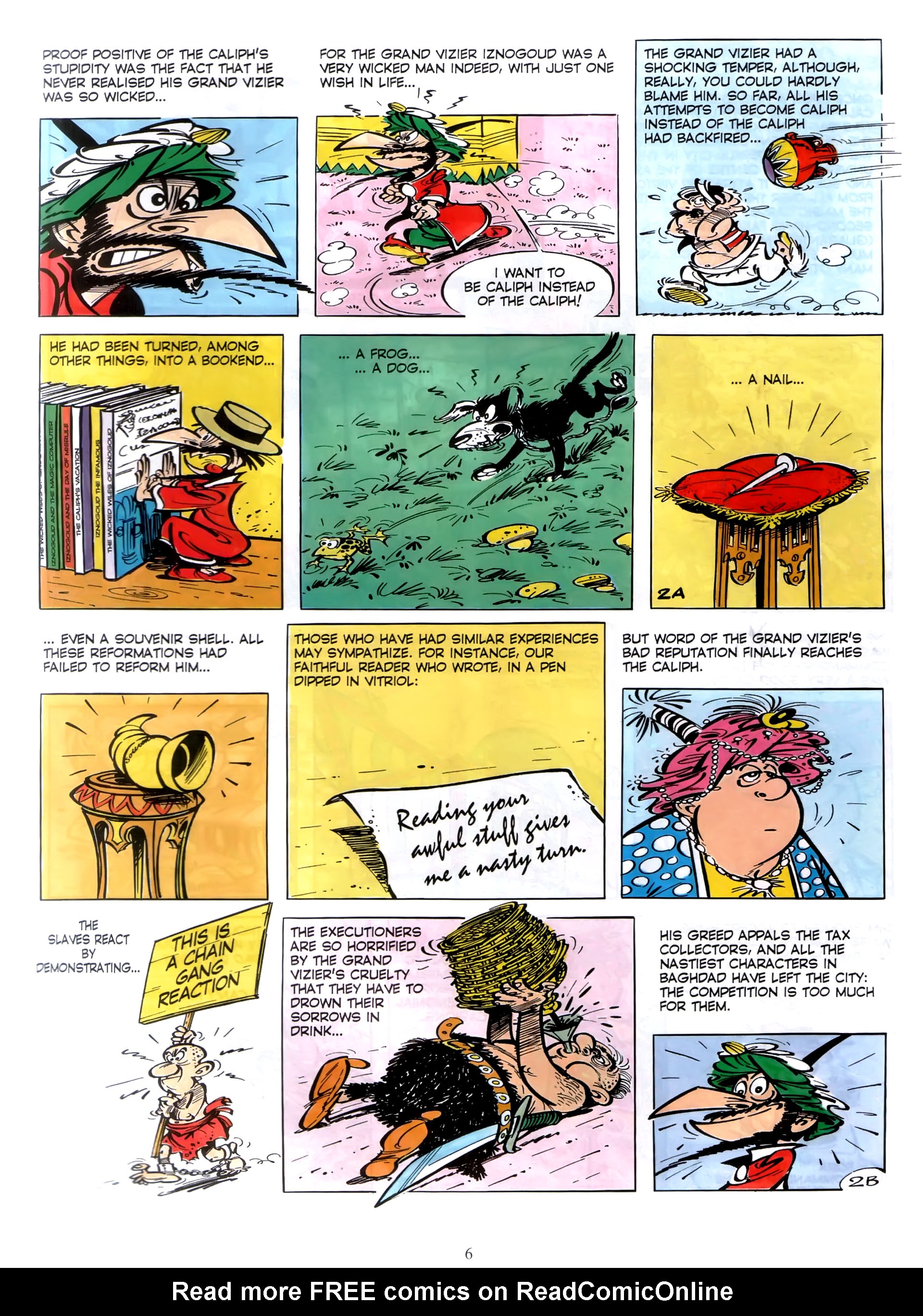 Read online Iznogoud comic -  Issue #5 - 4