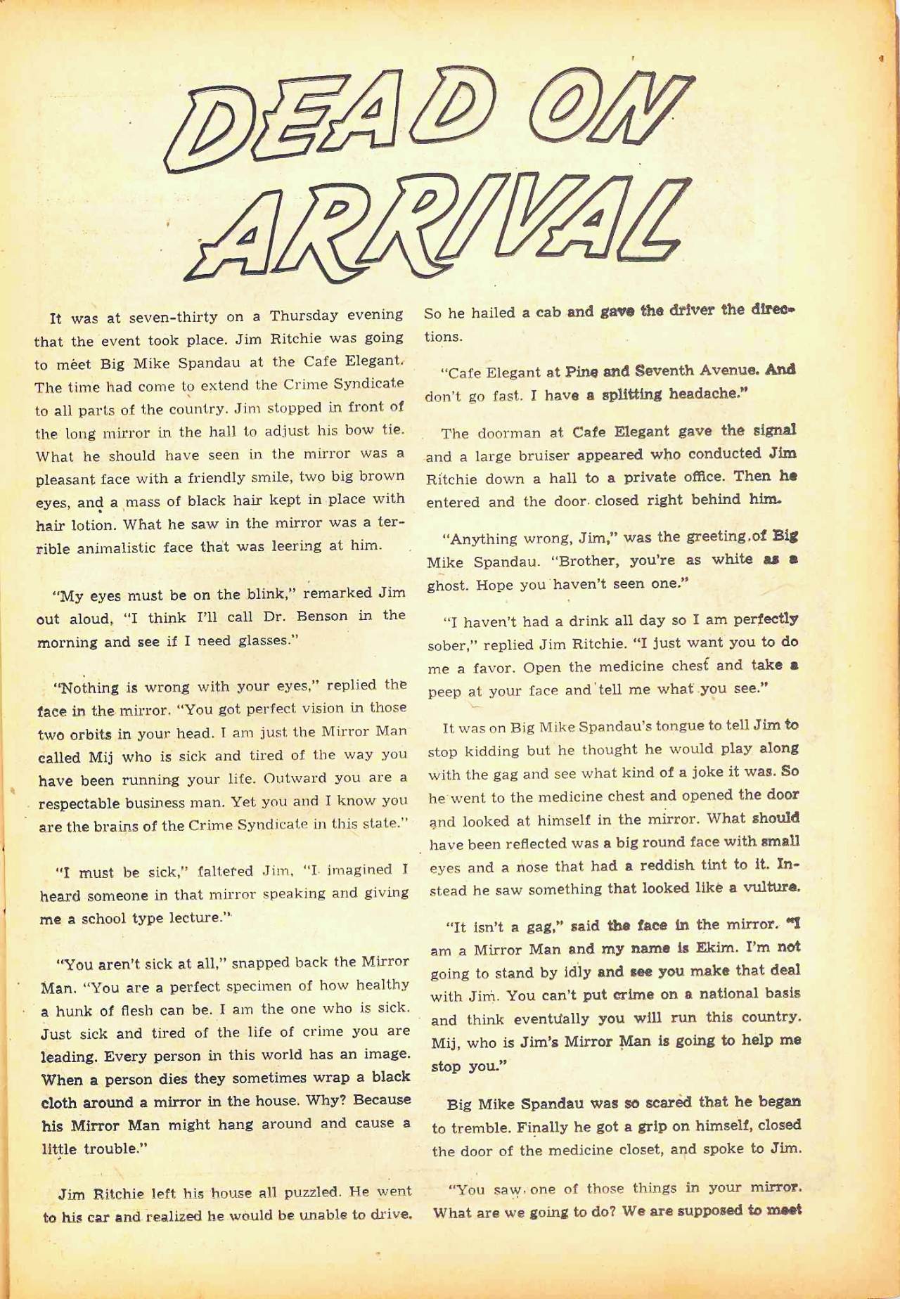 Read online Strange (1957) comic -  Issue #1 - 11
