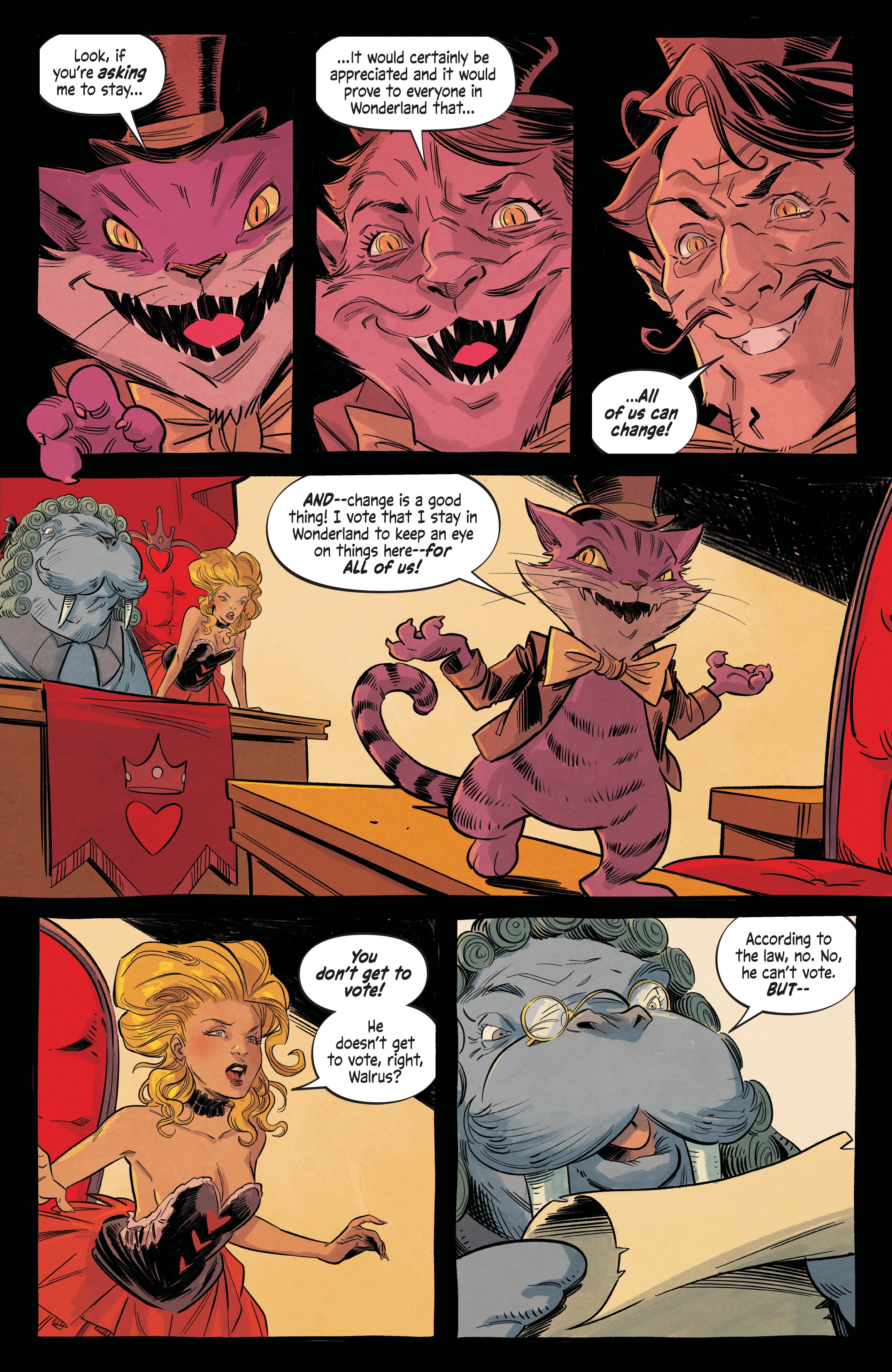 Read online Alice Never After comic -  Issue #2 - 13