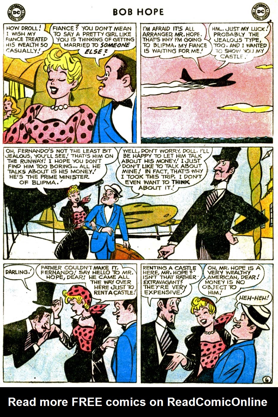 Read online The Adventures of Bob Hope comic -  Issue #58 - 8