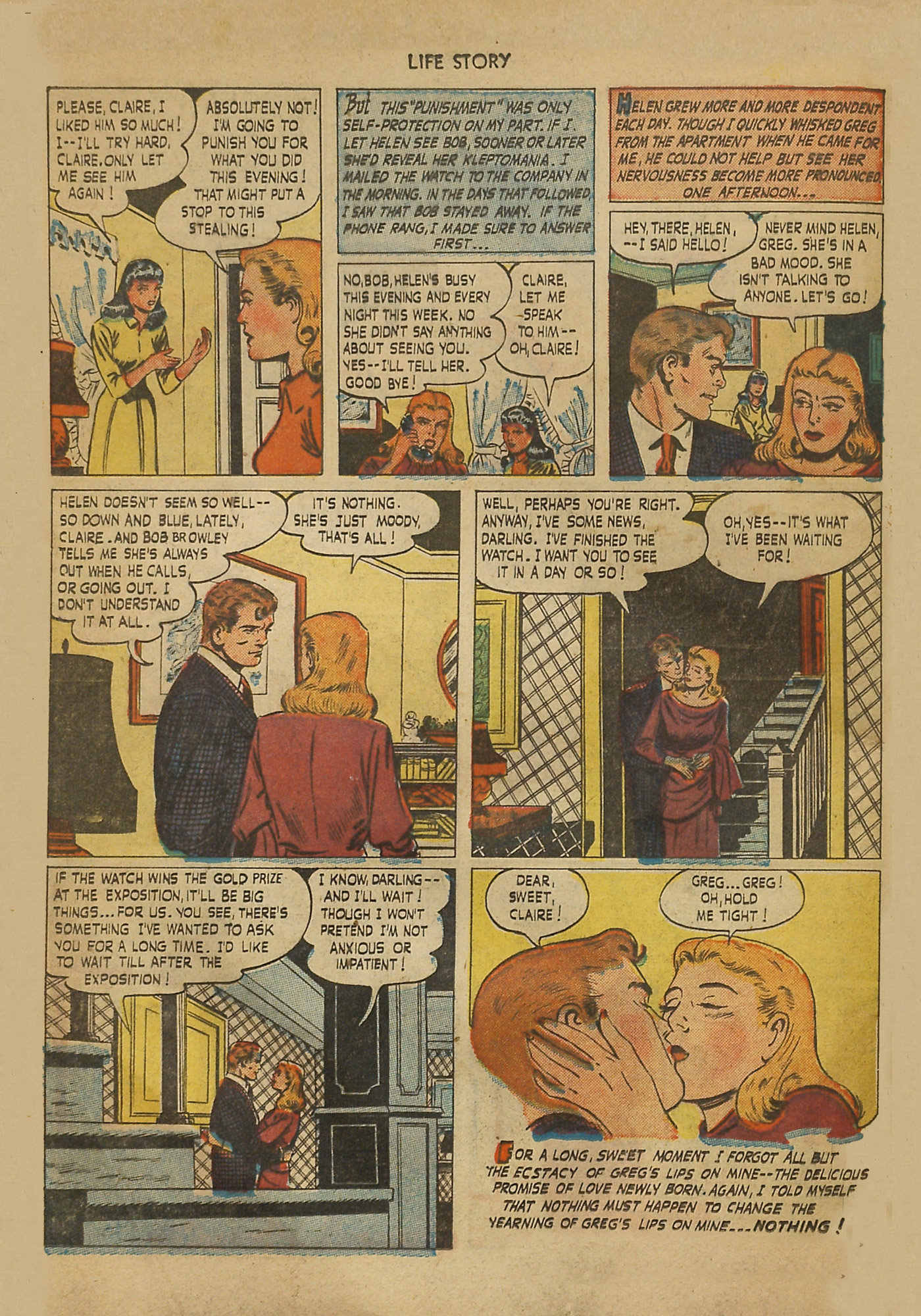 Read online Life Story comic -  Issue #10 - 12