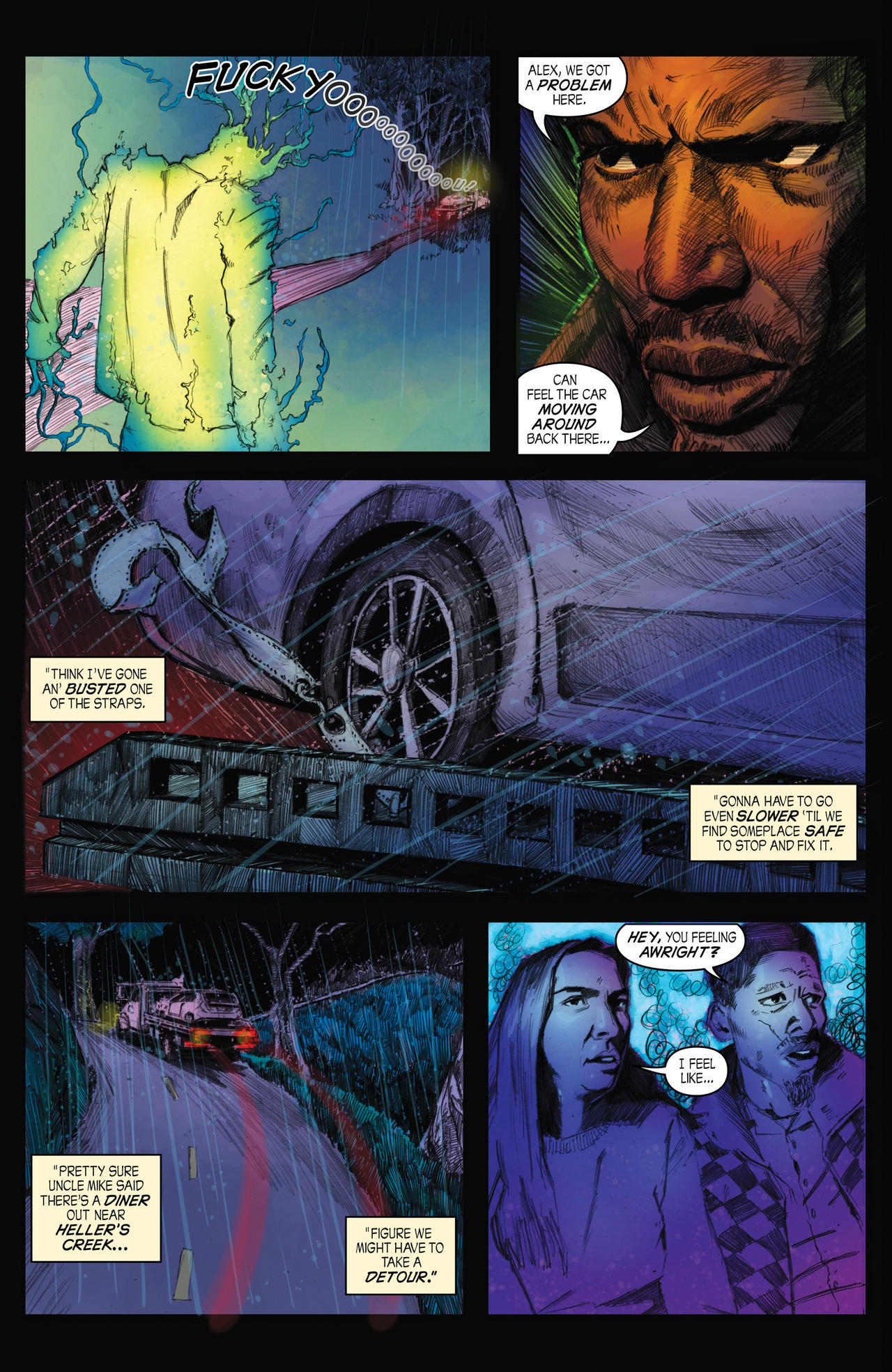 Read online John Carpenter's Night Terrors comic -  Issue # The Coffin Road - 45