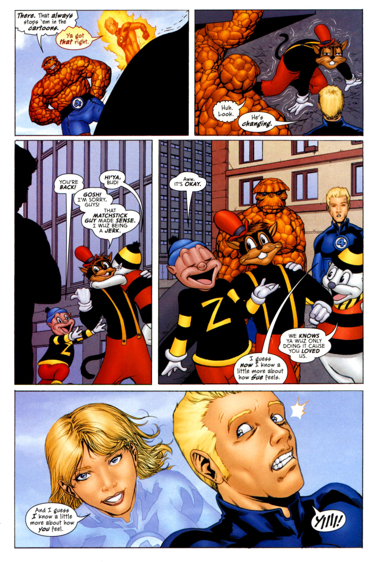 Read online Marvel Adventures Fantastic Four comic -  Issue #46 - 22