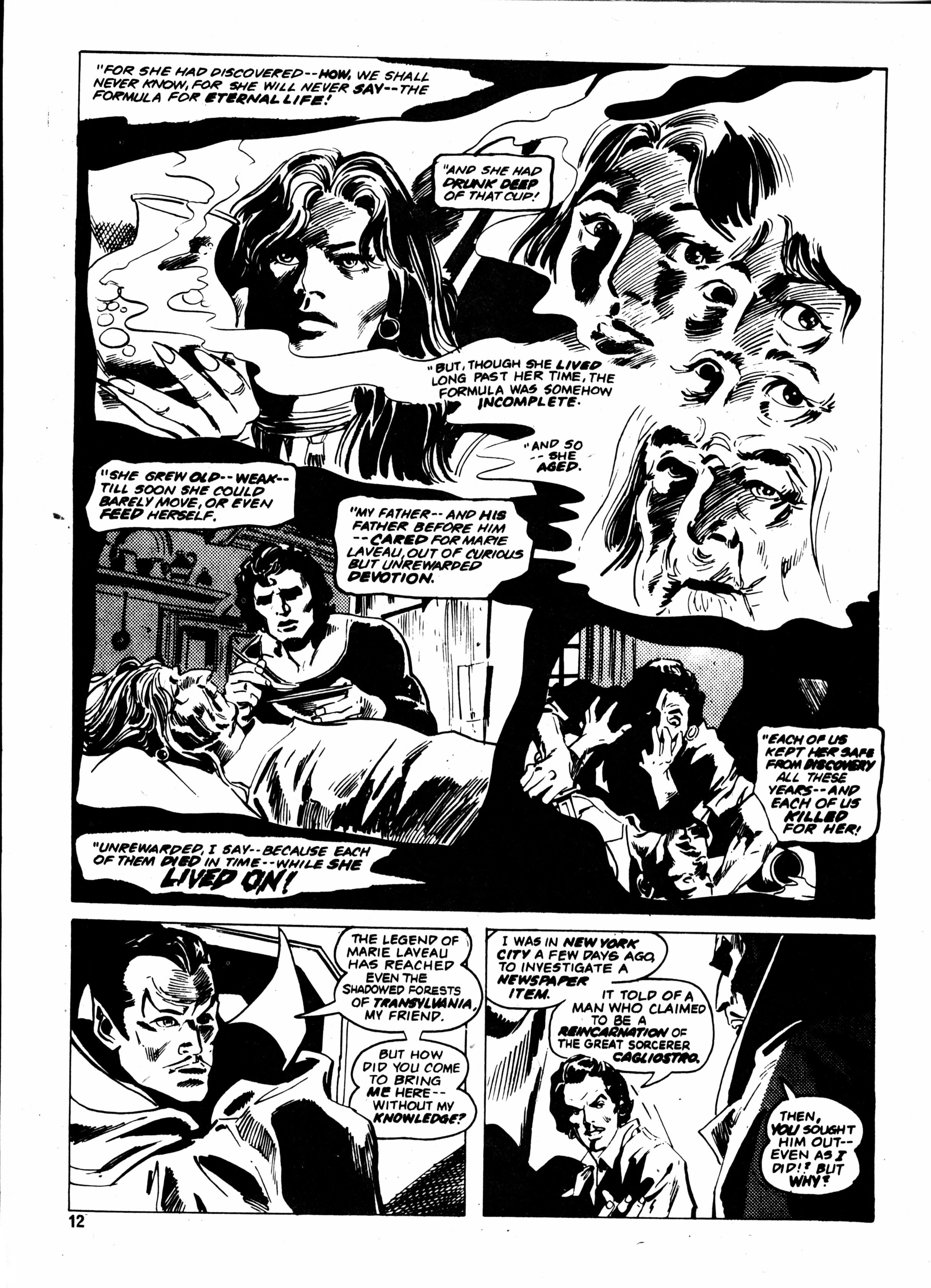 Read online Dracula Lives (1974) comic -  Issue #26 - 12