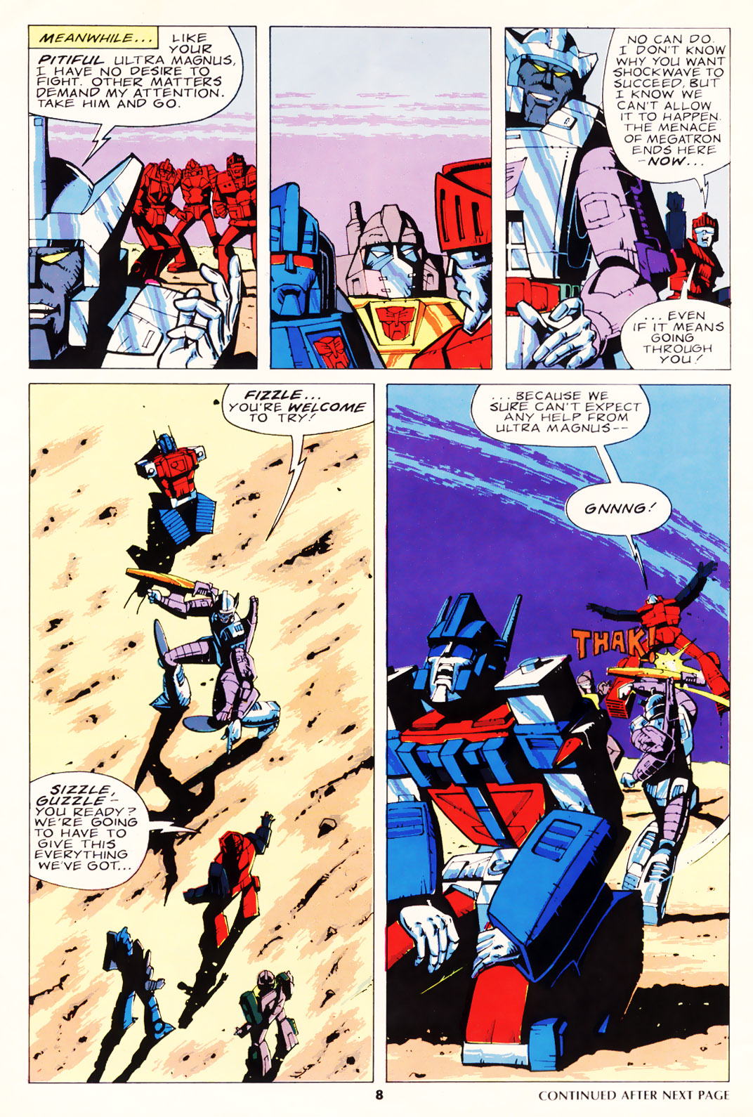 Read online The Transformers (UK) comic -  Issue #161 - 8