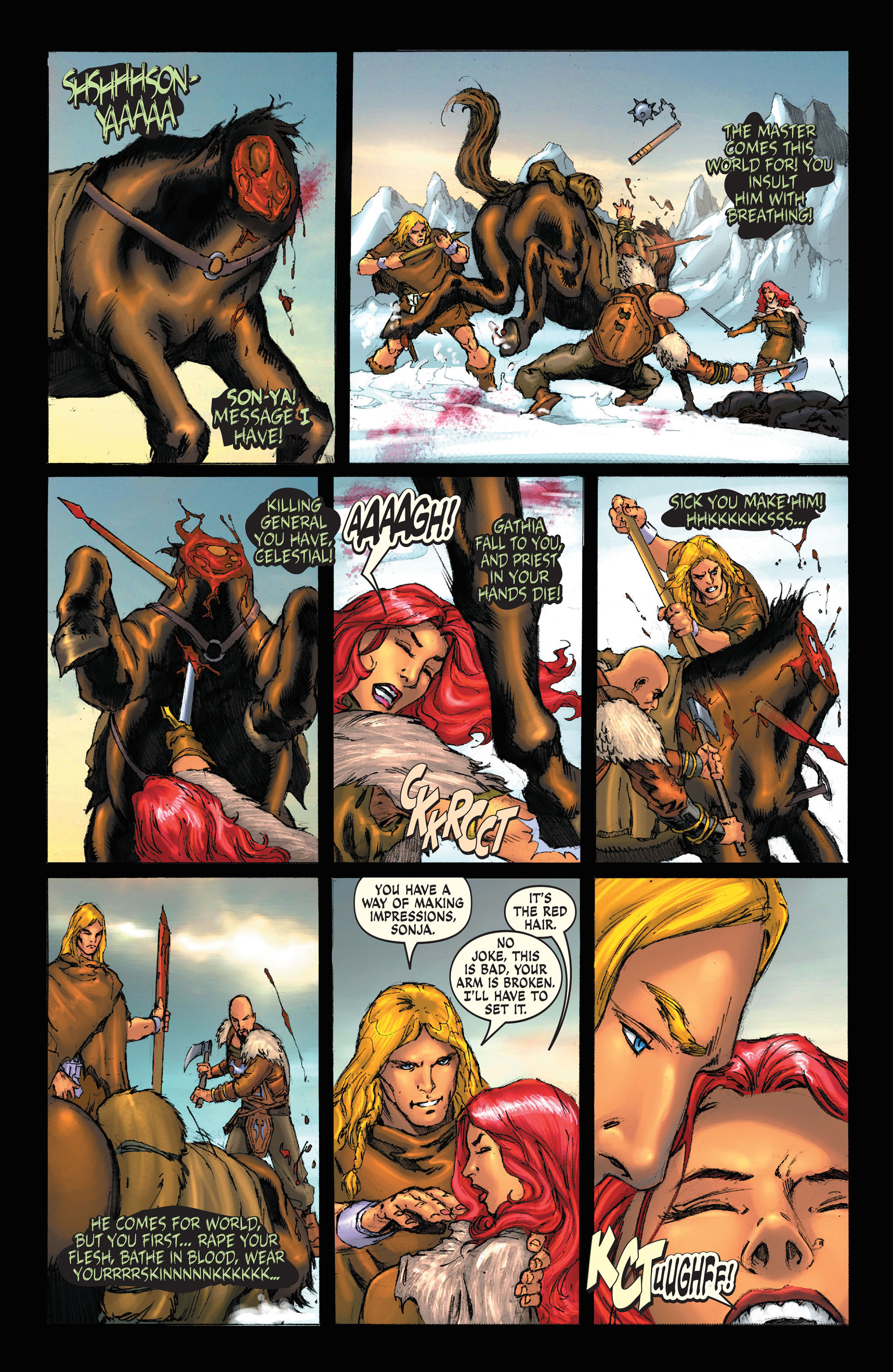 Read online Red Sonja Omnibus comic -  Issue # TPB 1 - 307