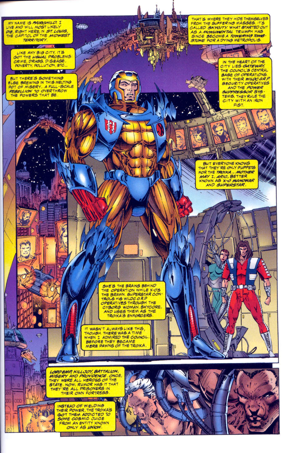 Read online Deathmate comic -  Issue # Black - 3