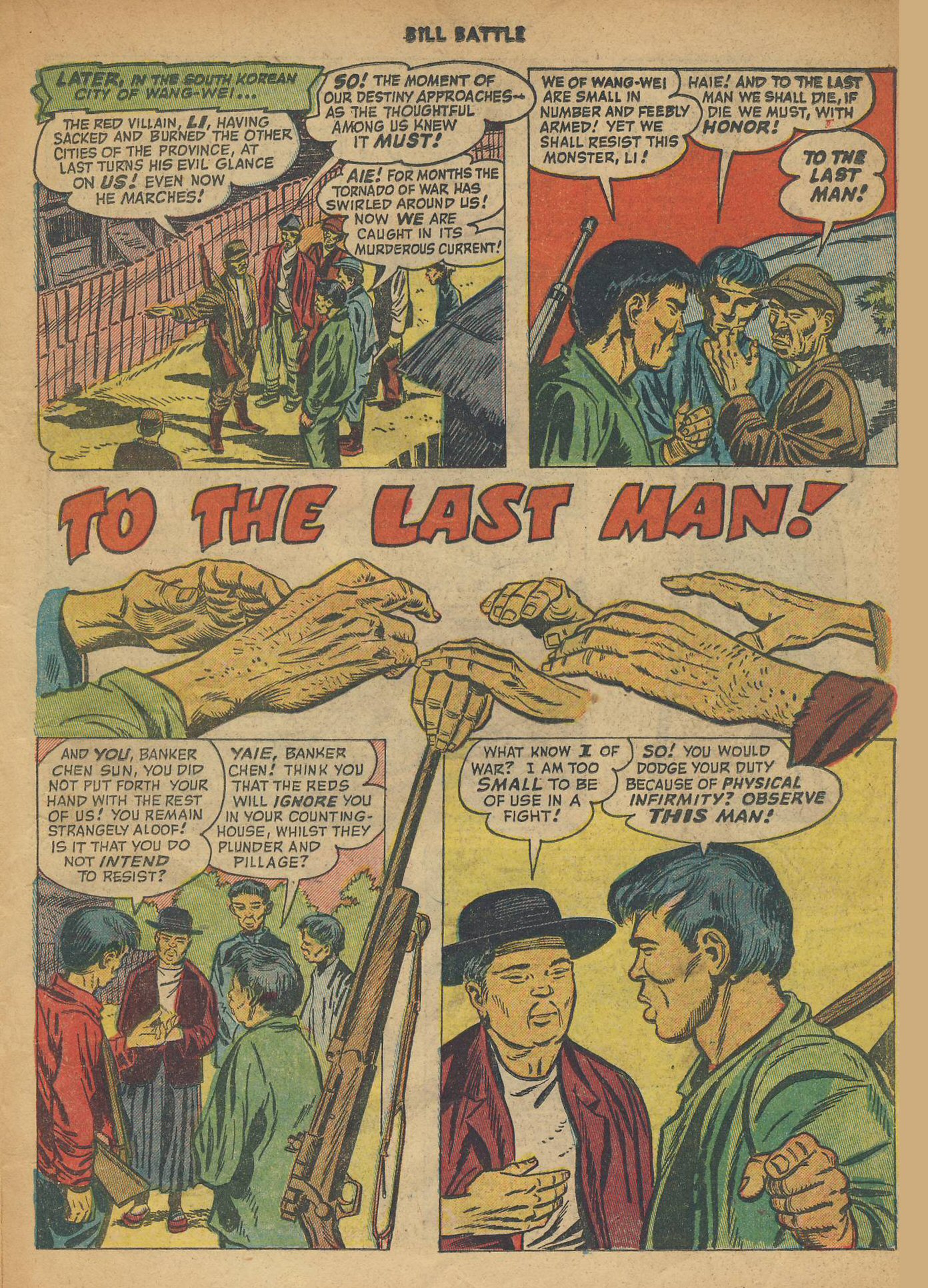 Read online Bill Battle: The One Man Army comic -  Issue #1 - 19