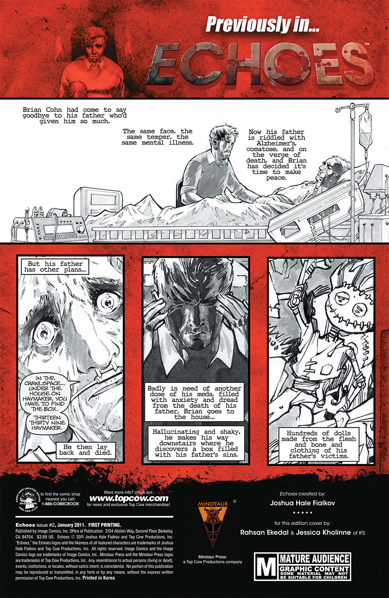 Read online Echoes comic -  Issue # TPB - 34