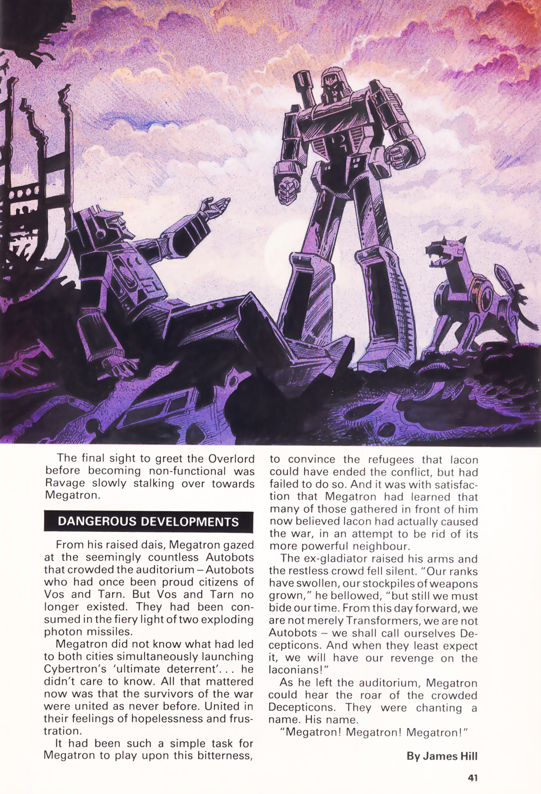 Read online The Transformers Annual comic -  Issue #1986 - 39