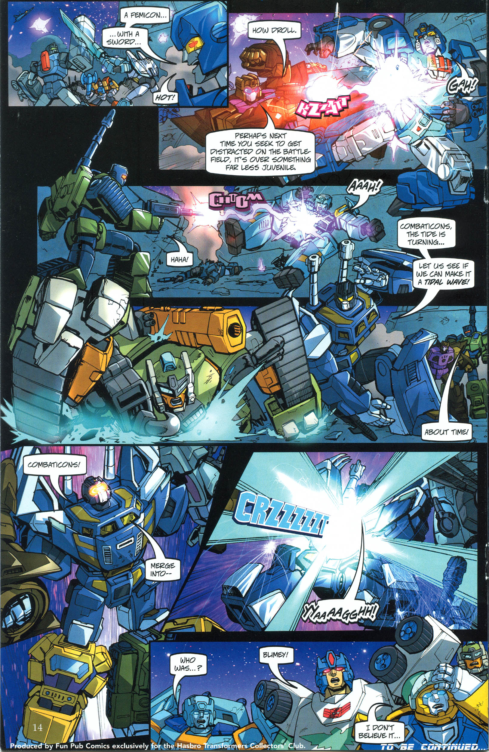 Read online Transformers: Collectors' Club comic -  Issue #39 - 14