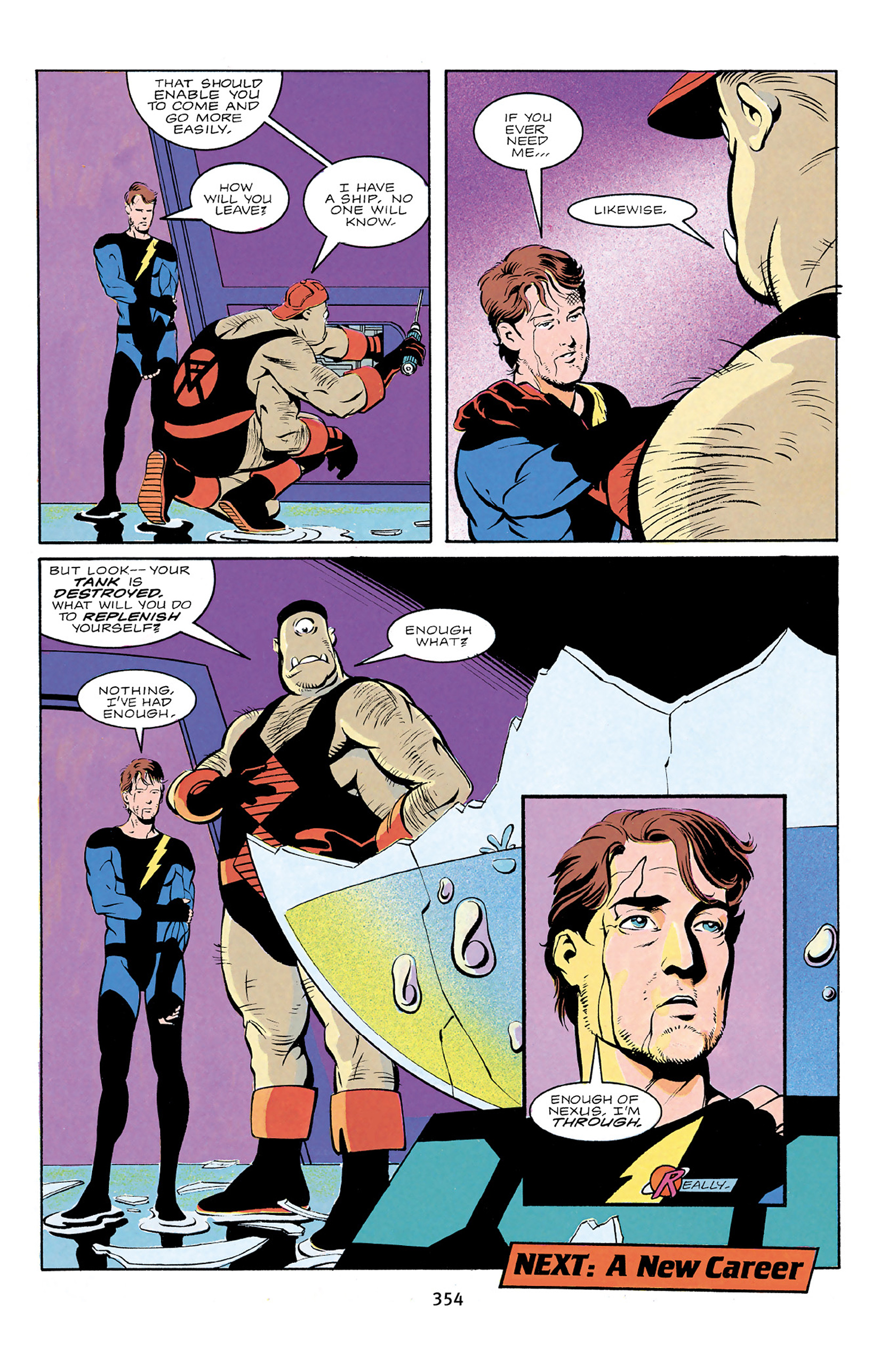 Read online Nexus Omnibus comic -  Issue # TPB 4 - 351