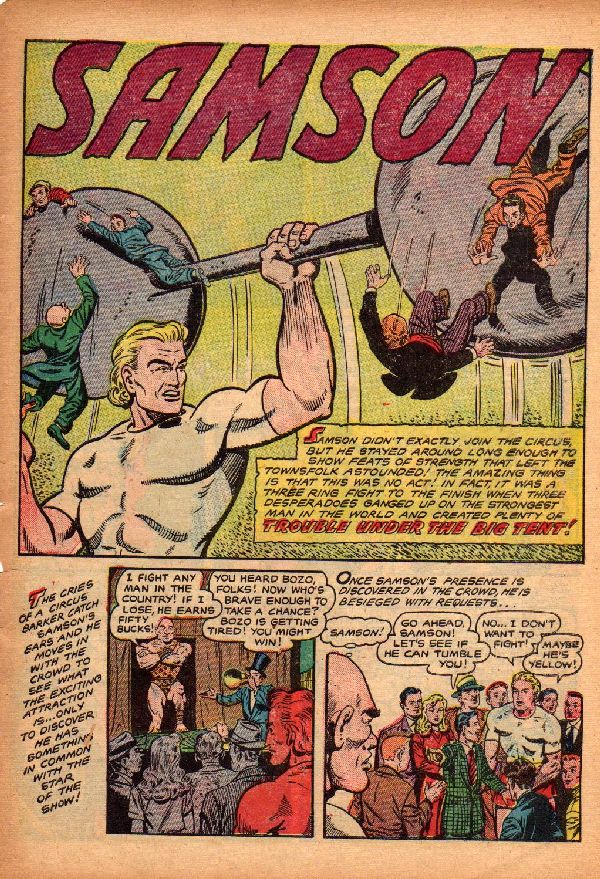 Read online Samson (1955) comic -  Issue #12 - 24