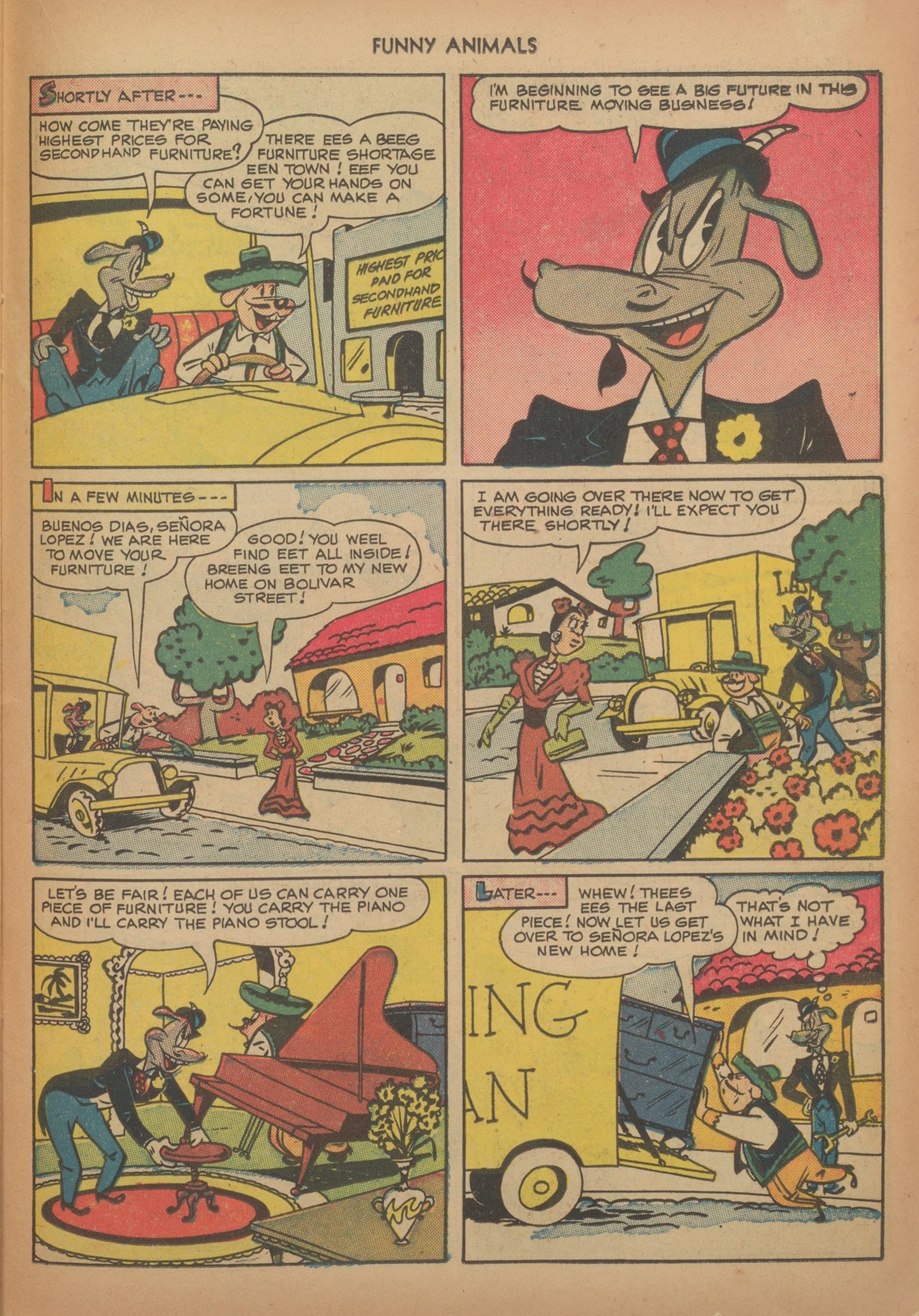 Read online Fawcett's Funny Animals comic -  Issue #66 - 23