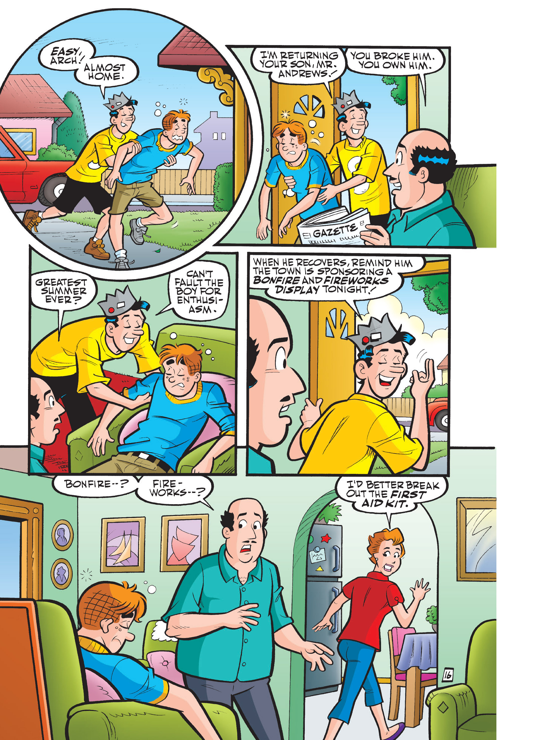 Read online Archie 75th Anniversary Digest comic -  Issue #1 - 184