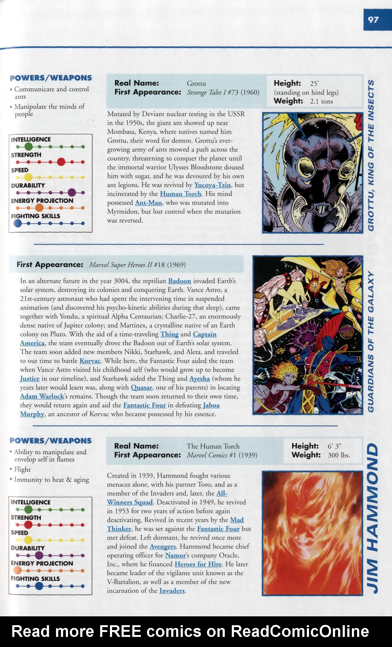 Read online Marvel Encyclopedia comic -  Issue # TPB 6 - 100