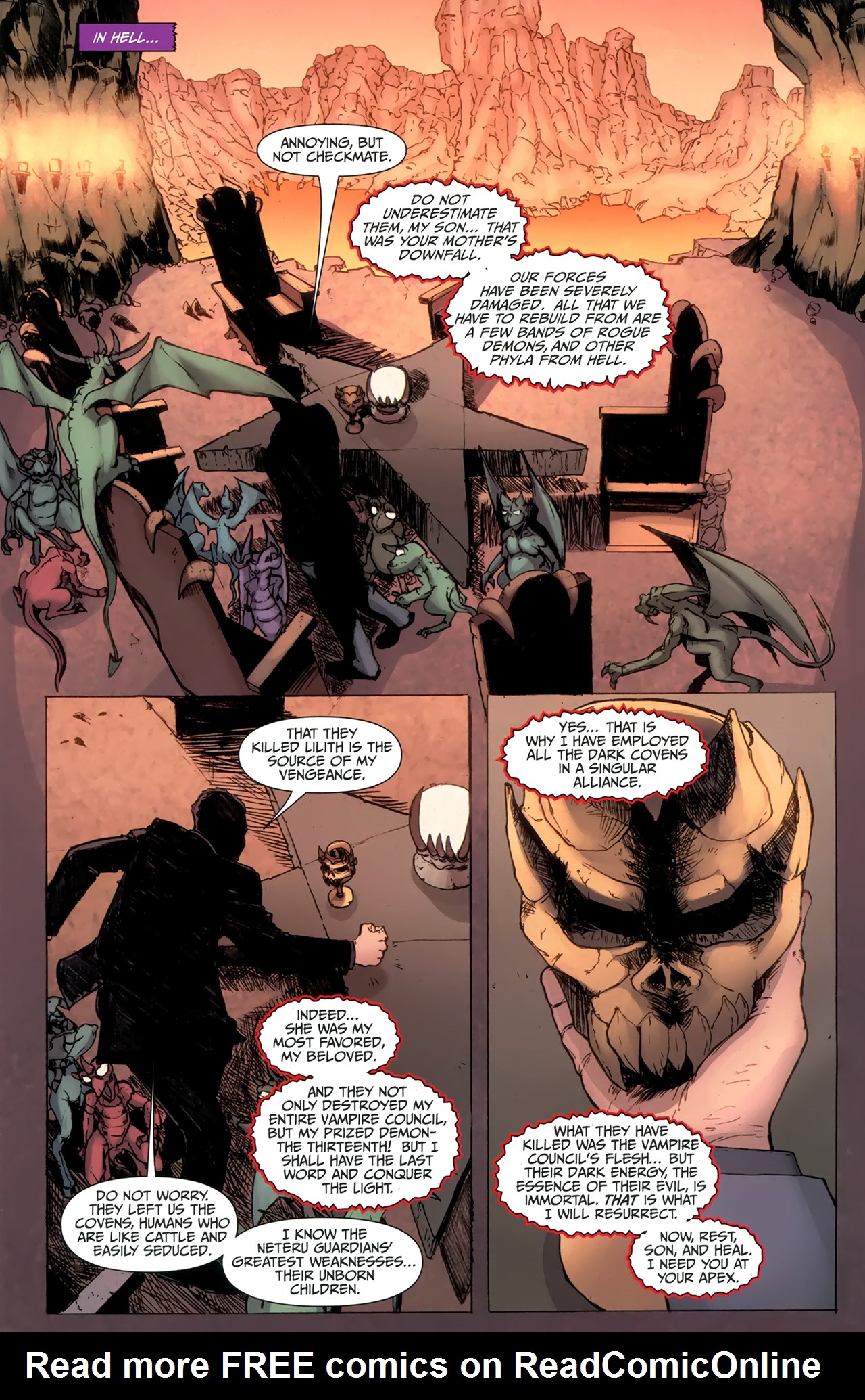 Read online L.A. Banks' Vampire Huntress: Dawn and Darkness comic -  Issue #4 - 7