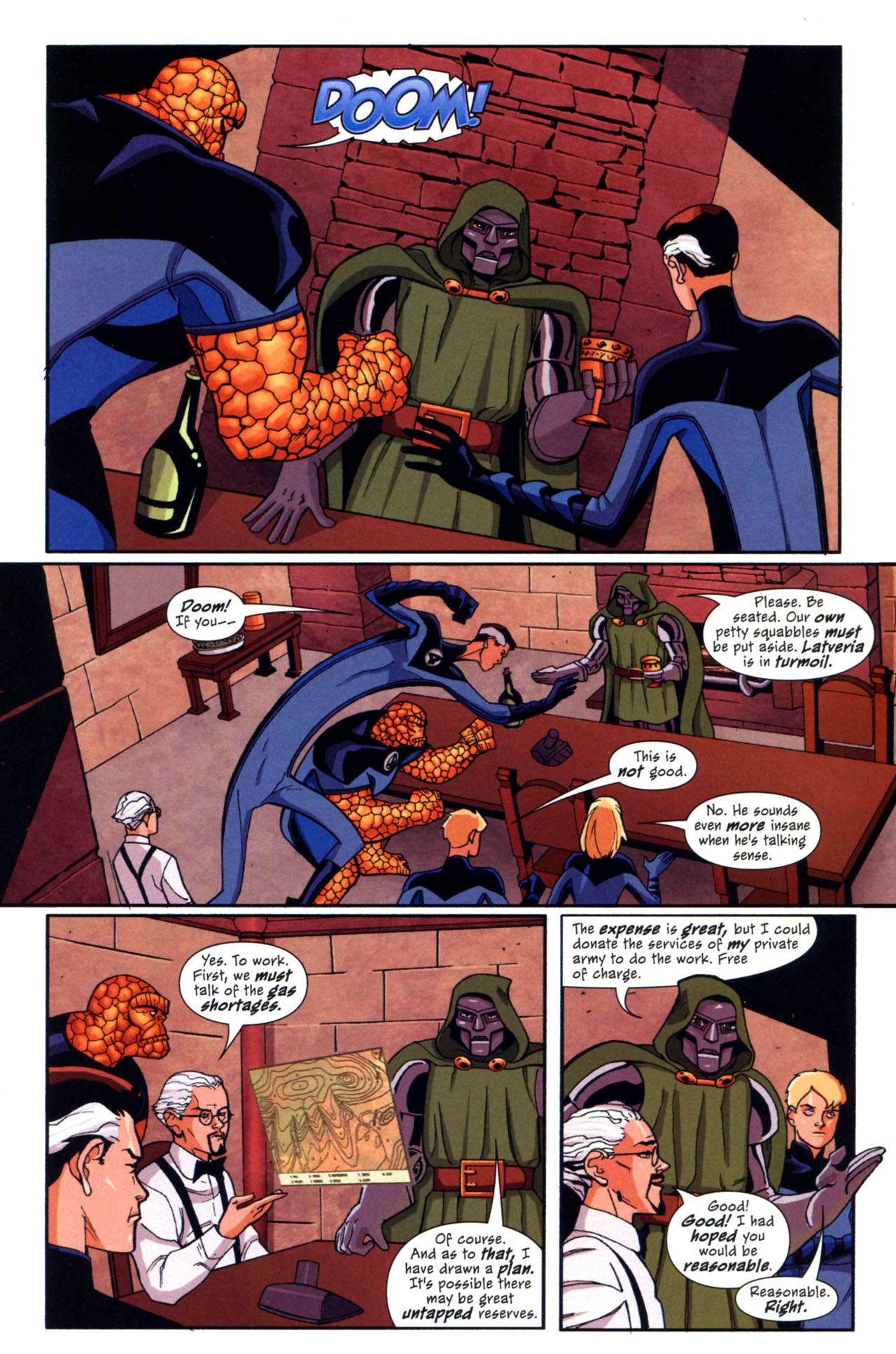 Read online Marvel Adventures Fantastic Four comic -  Issue #42 - 11