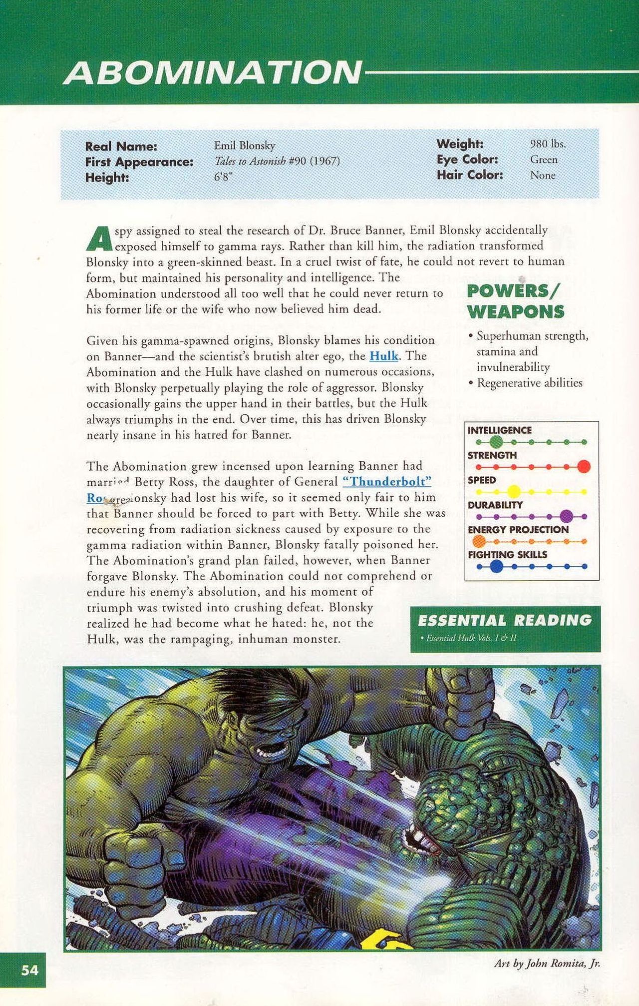 Read online Marvel Encyclopedia comic -  Issue # TPB 1 - 52