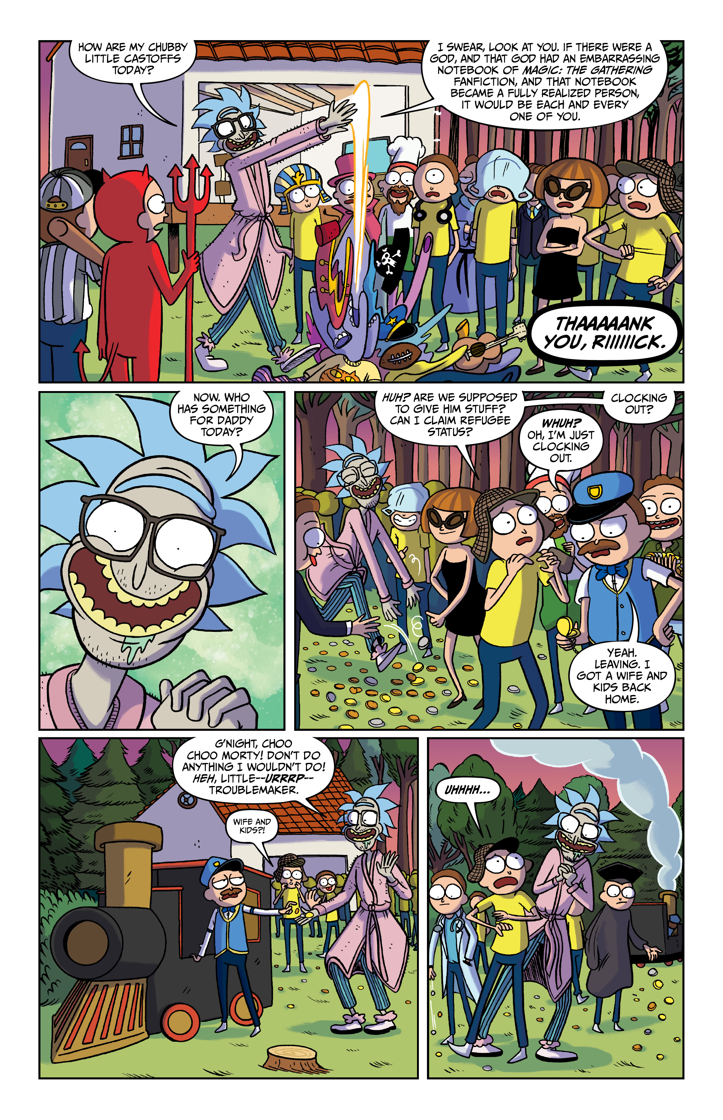 Read online Rick and Morty Deluxe Edition comic -  Issue # TPB 4 (Part 2) - 56