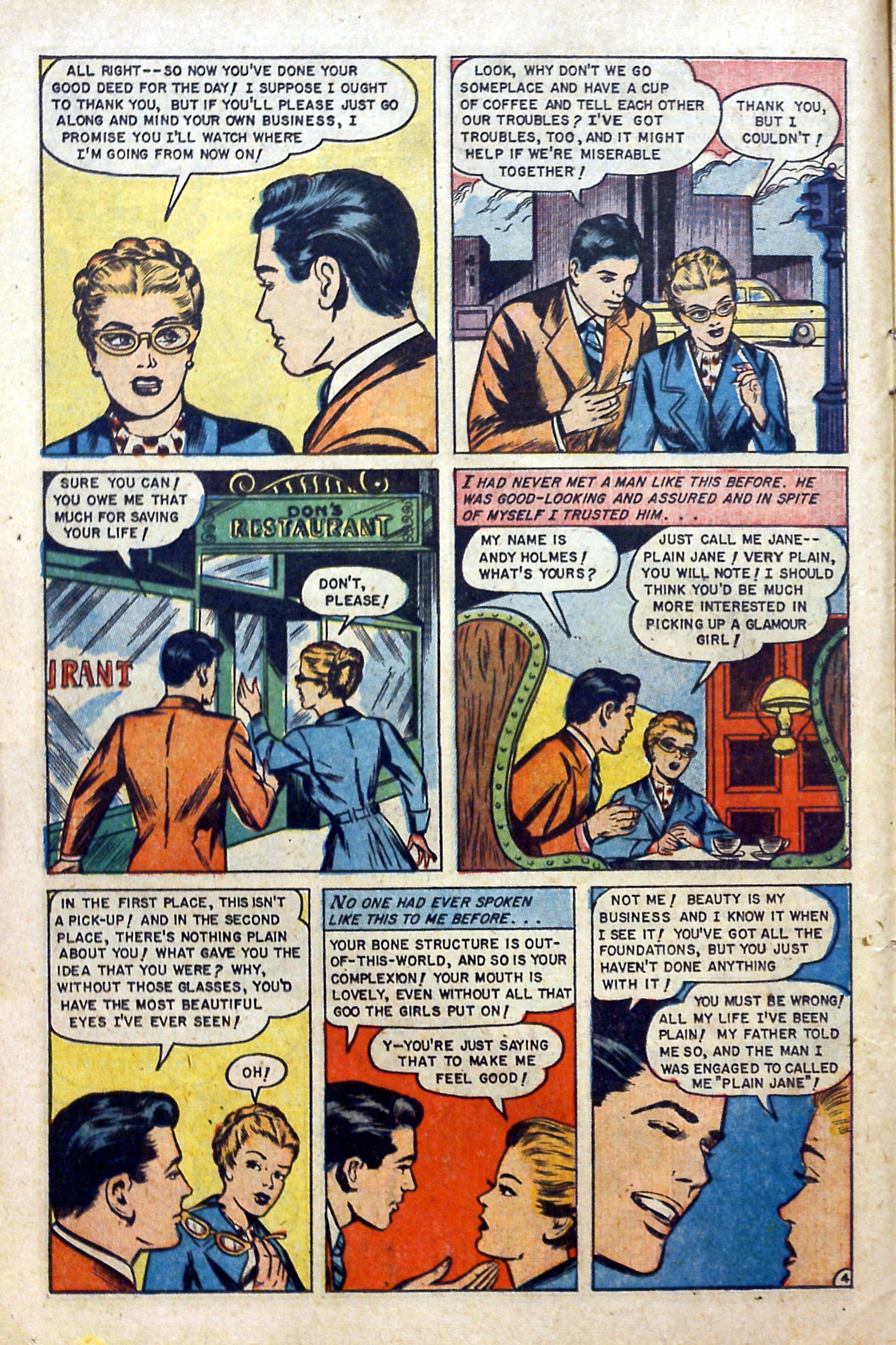 Read online Glamorous Romances comic -  Issue #60 - 14