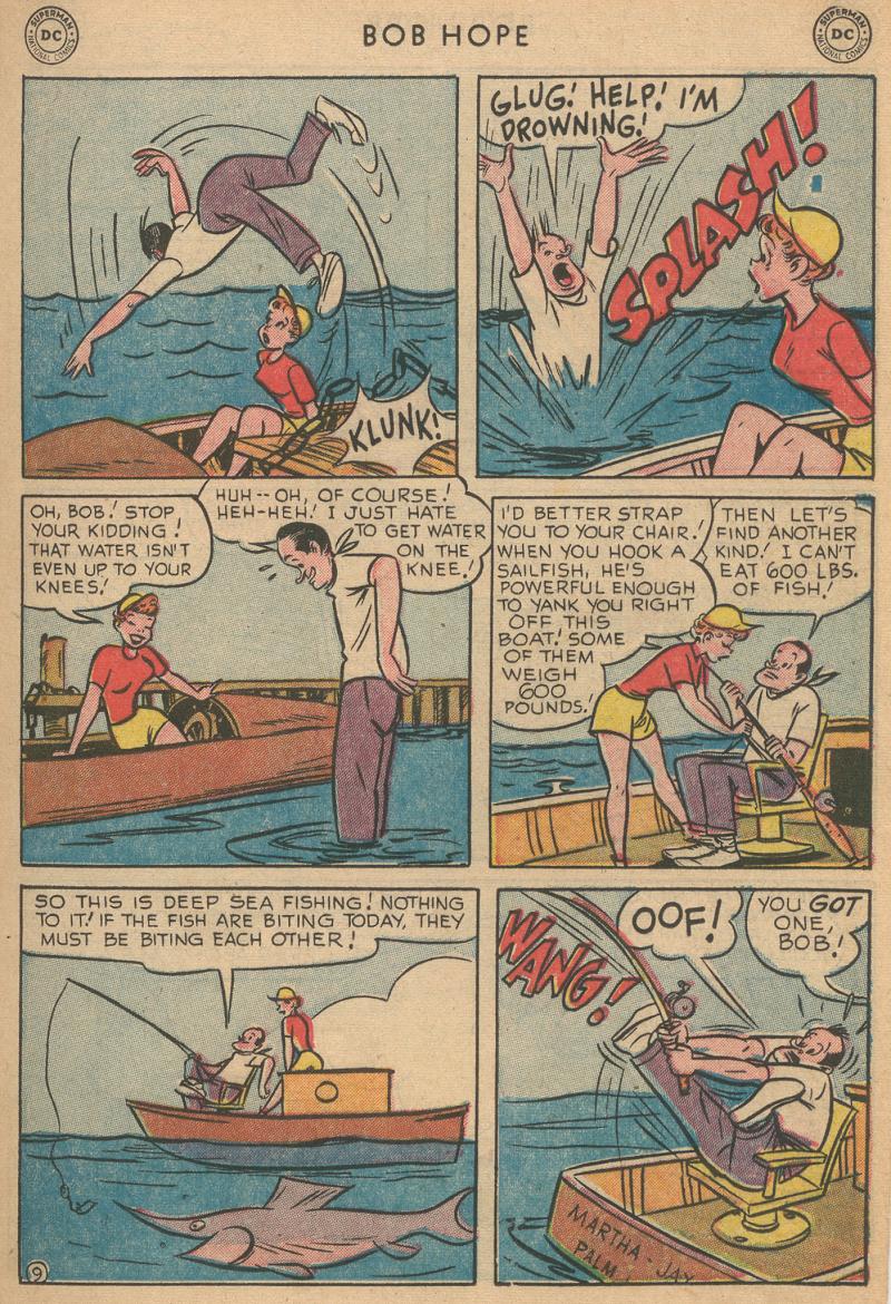 Read online The Adventures of Bob Hope comic -  Issue #18 - 19