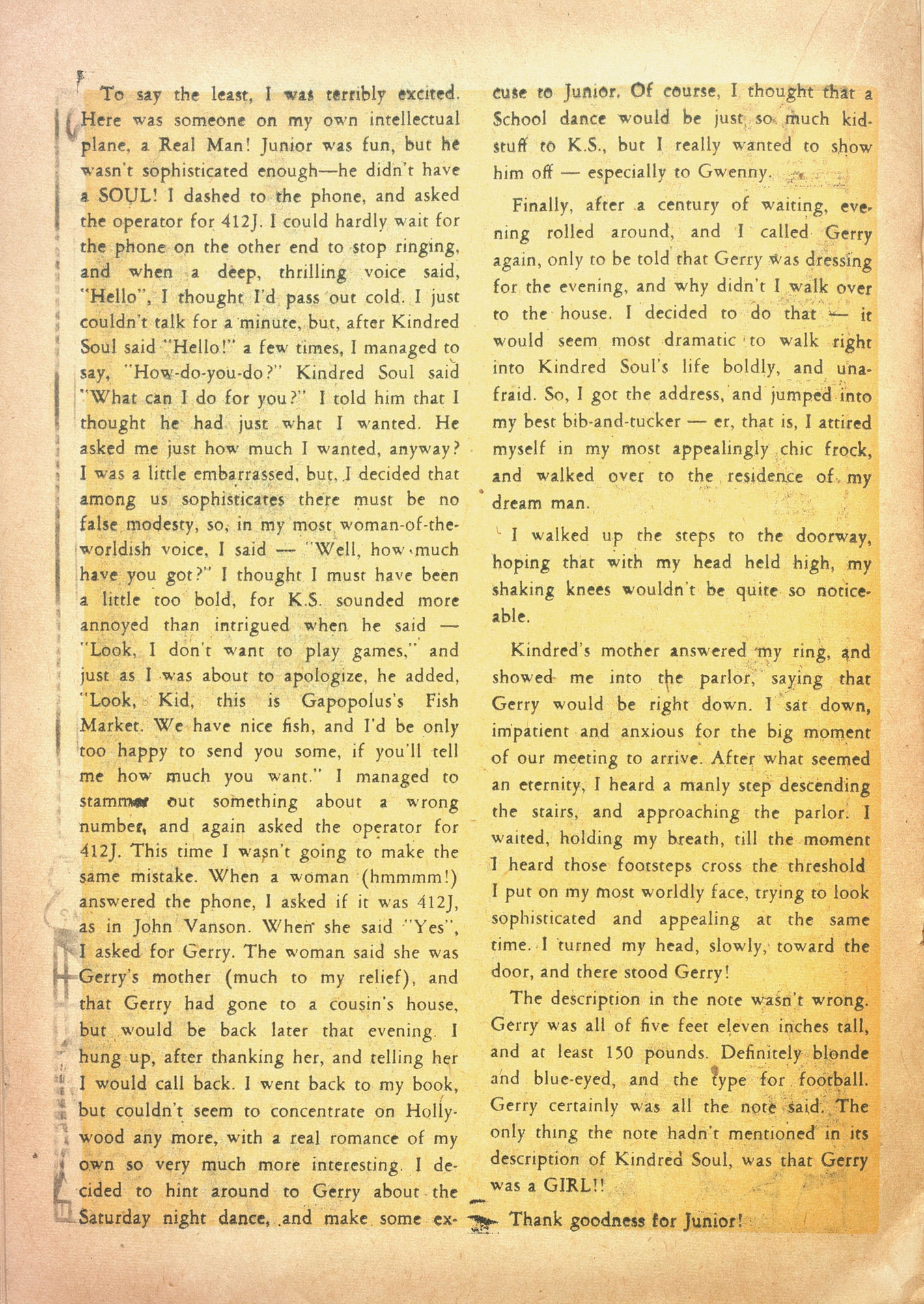 Read online Junior (1947) comic -  Issue #11 - 20