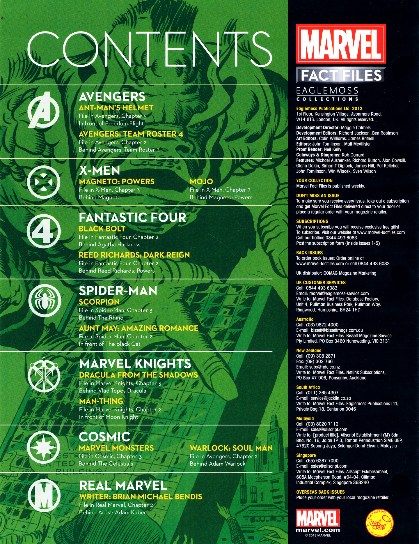 Read online Marvel Fact Files comic -  Issue #31 - 3