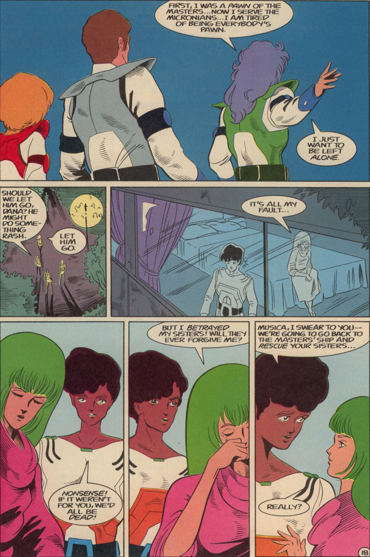 Read online Robotech Masters comic -  Issue #20 - 24