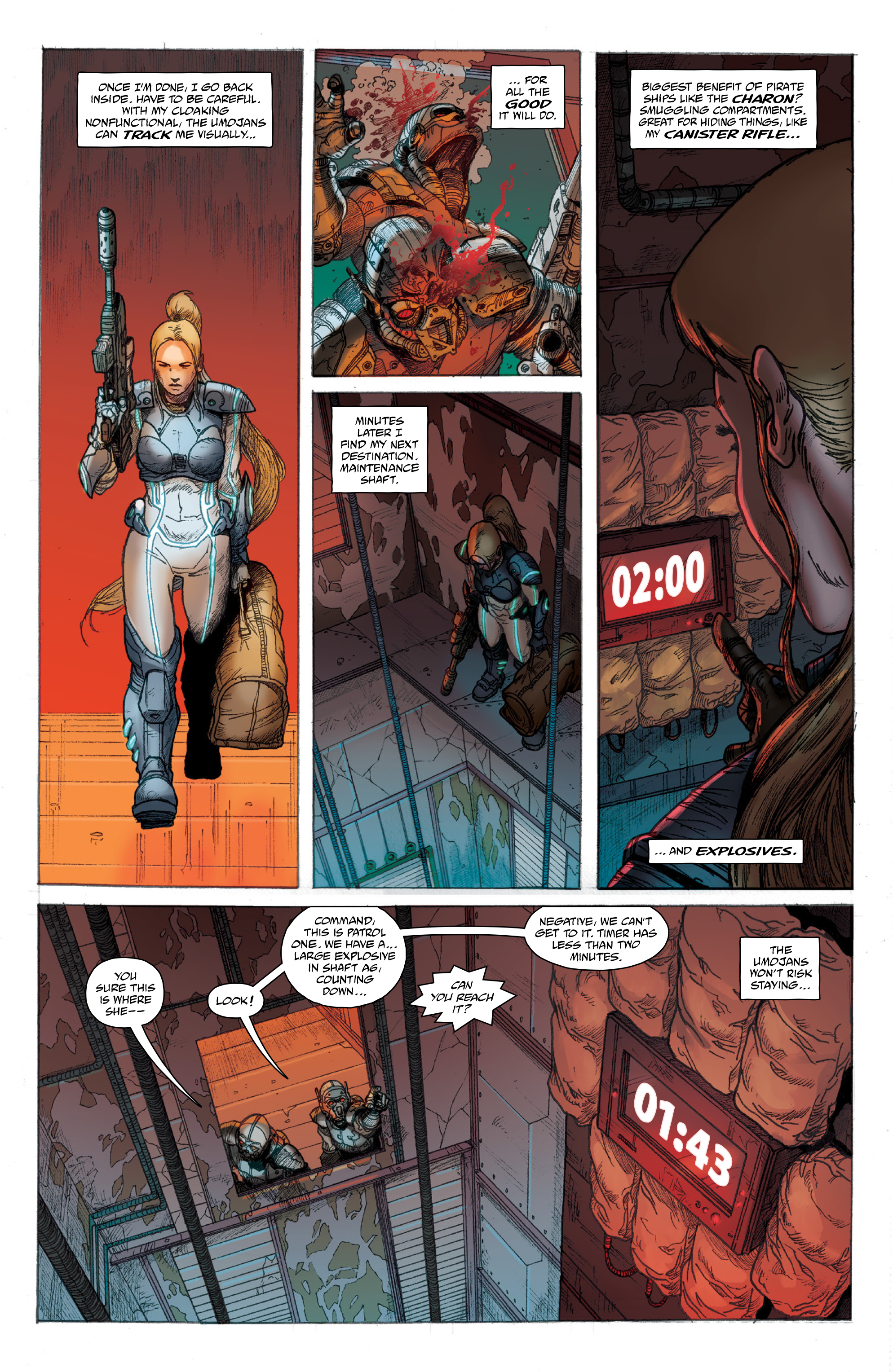 Read online Starcraft: Nova—The Keep comic -  Issue # Full - 9