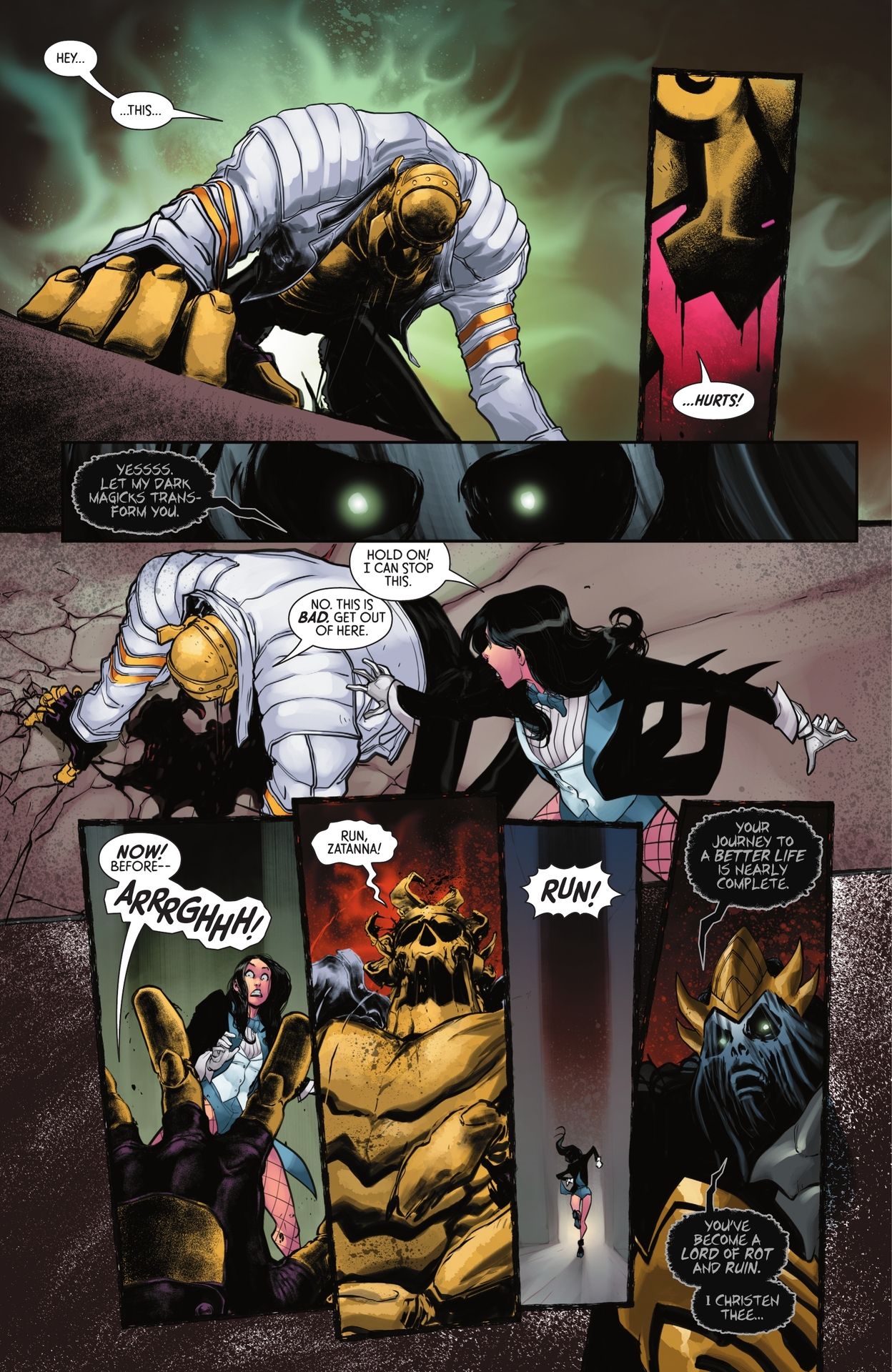 Read online Knight Terrors Collection comic -  Issue # Zatanna - 22