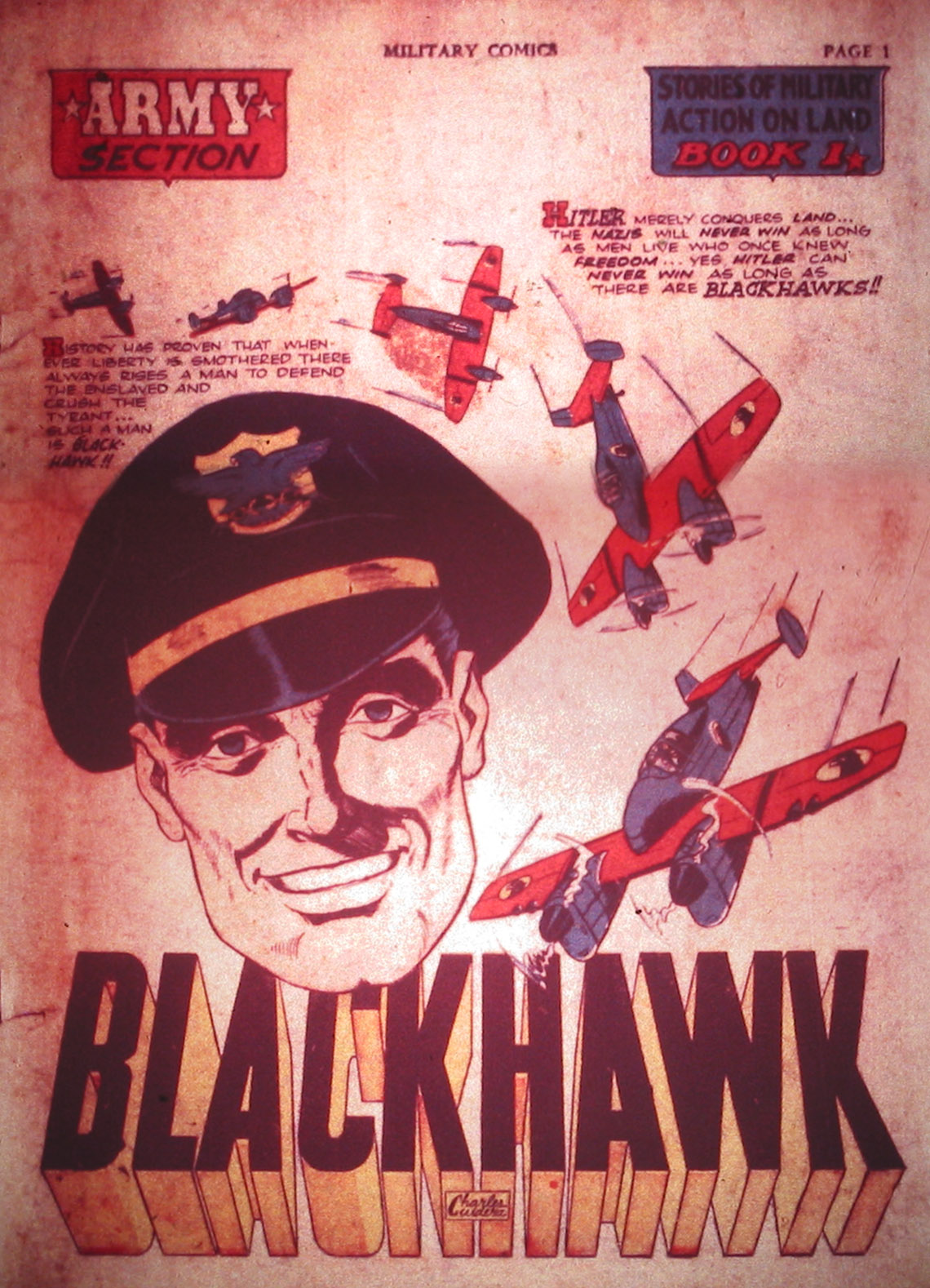 Read online Military Comics comic -  Issue #2 - 3