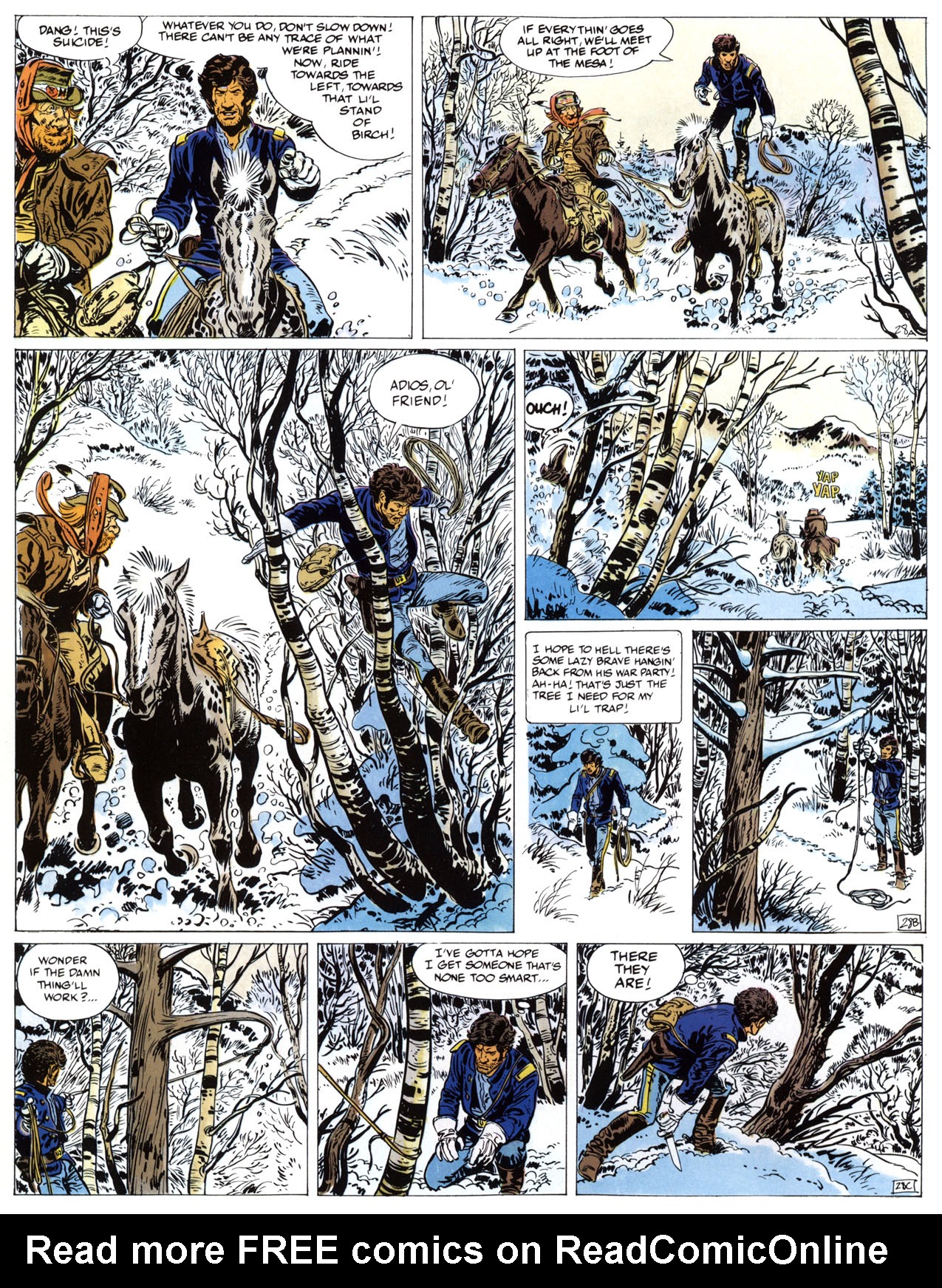 Read online Epic Graphic Novel: Lieutenant Blueberry comic -  Issue #3 - 78