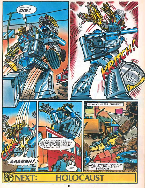 Read online The Transformers (UK) comic -  Issue #305 - 12