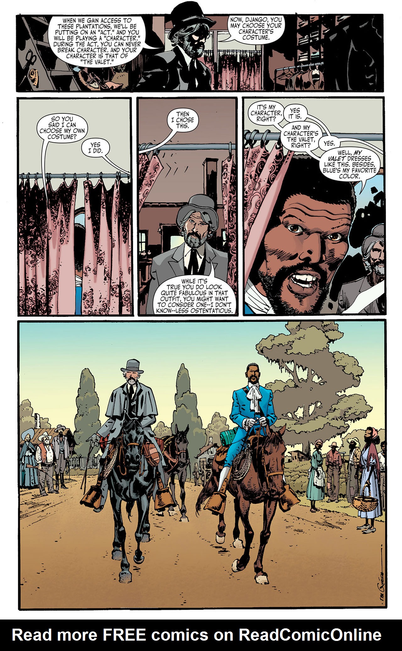 Read online Django Unchained comic -  Issue #1 - 21