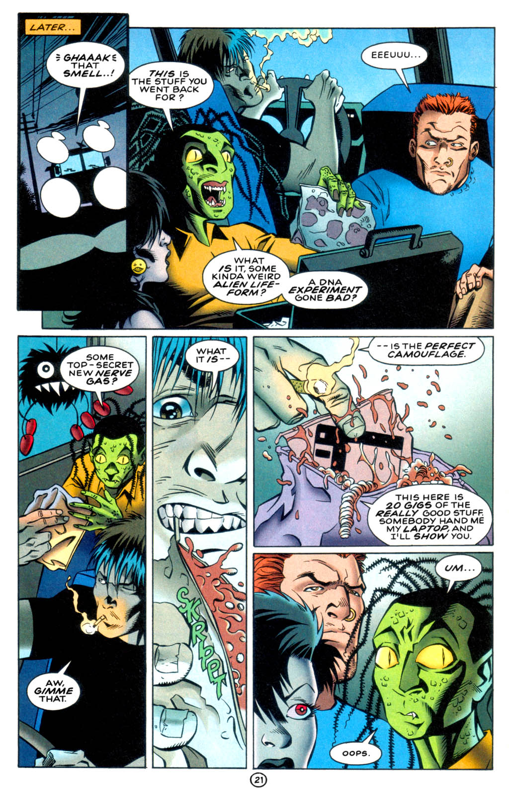 Read online Scare Tactics comic -  Issue #3 - 22